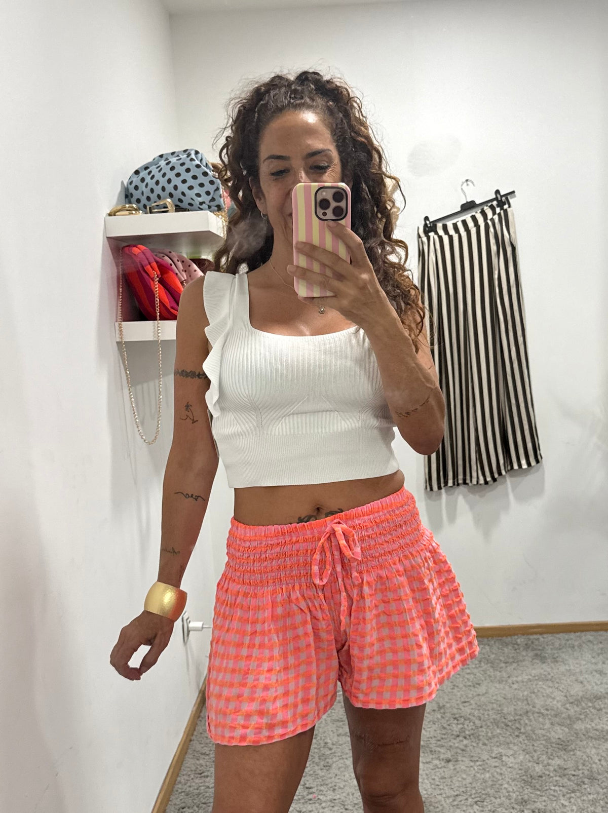 SHORT DE CUADROS VICHY