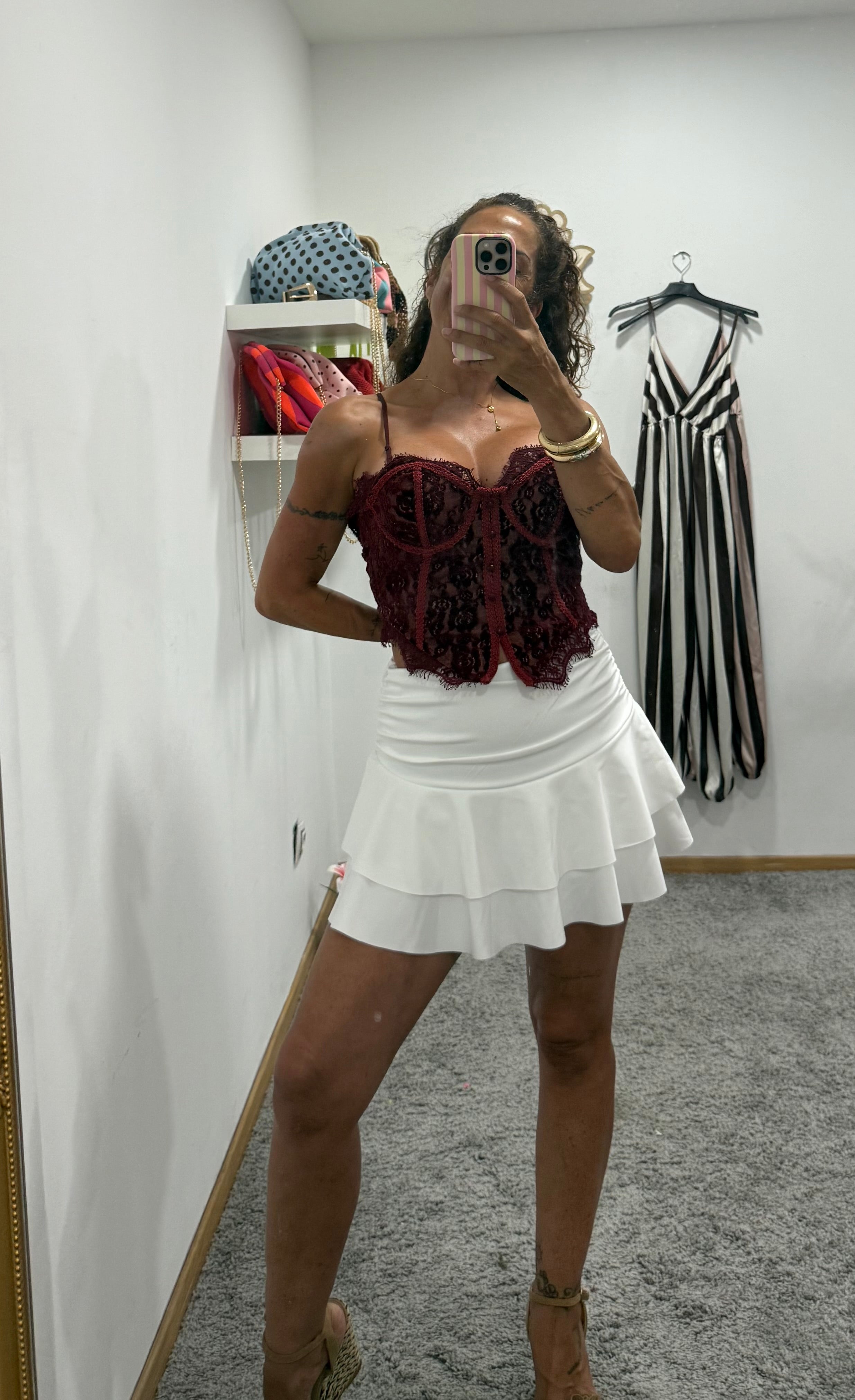 TOP LENCERO DE ENCAJE