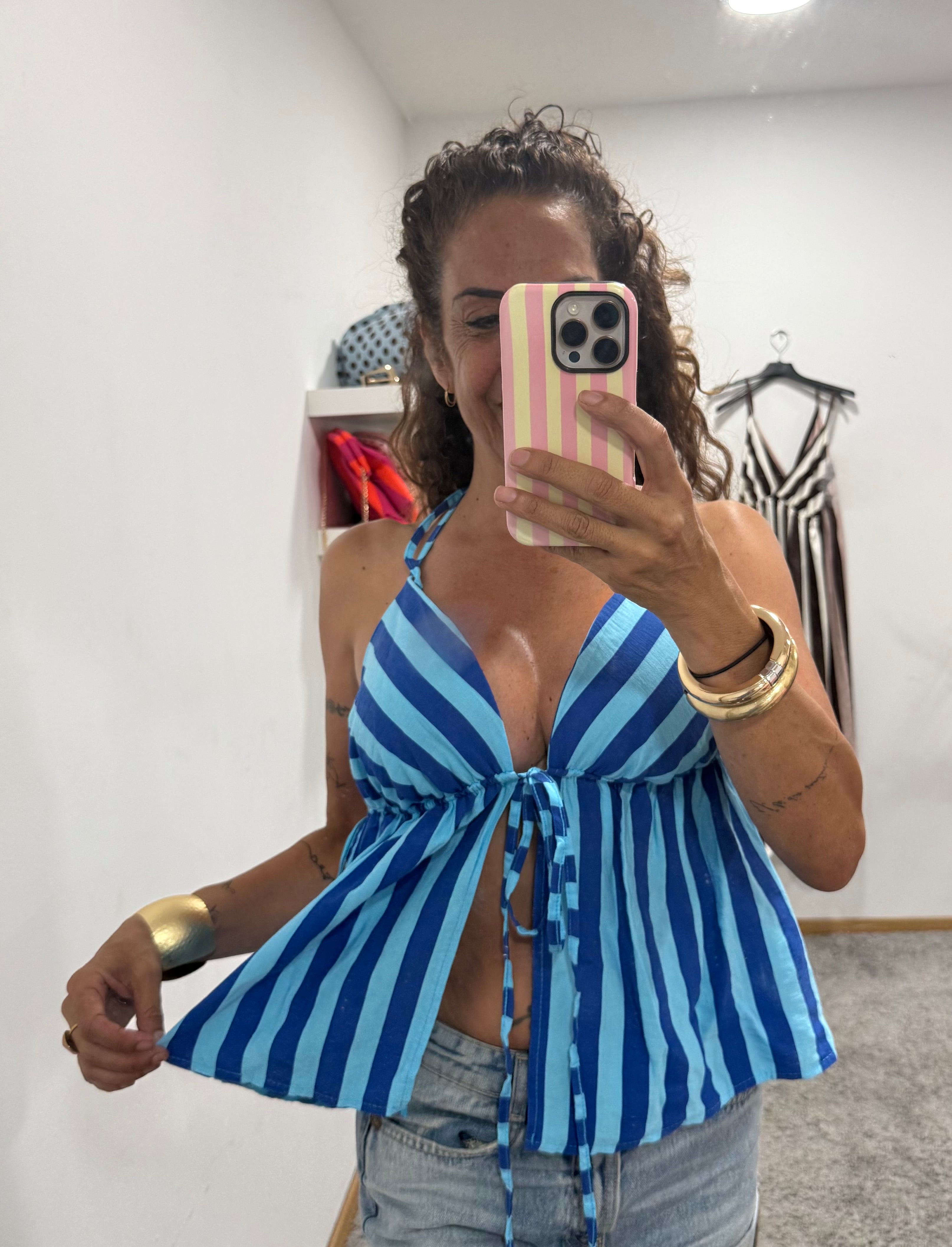 TOP HALTER LAZADA