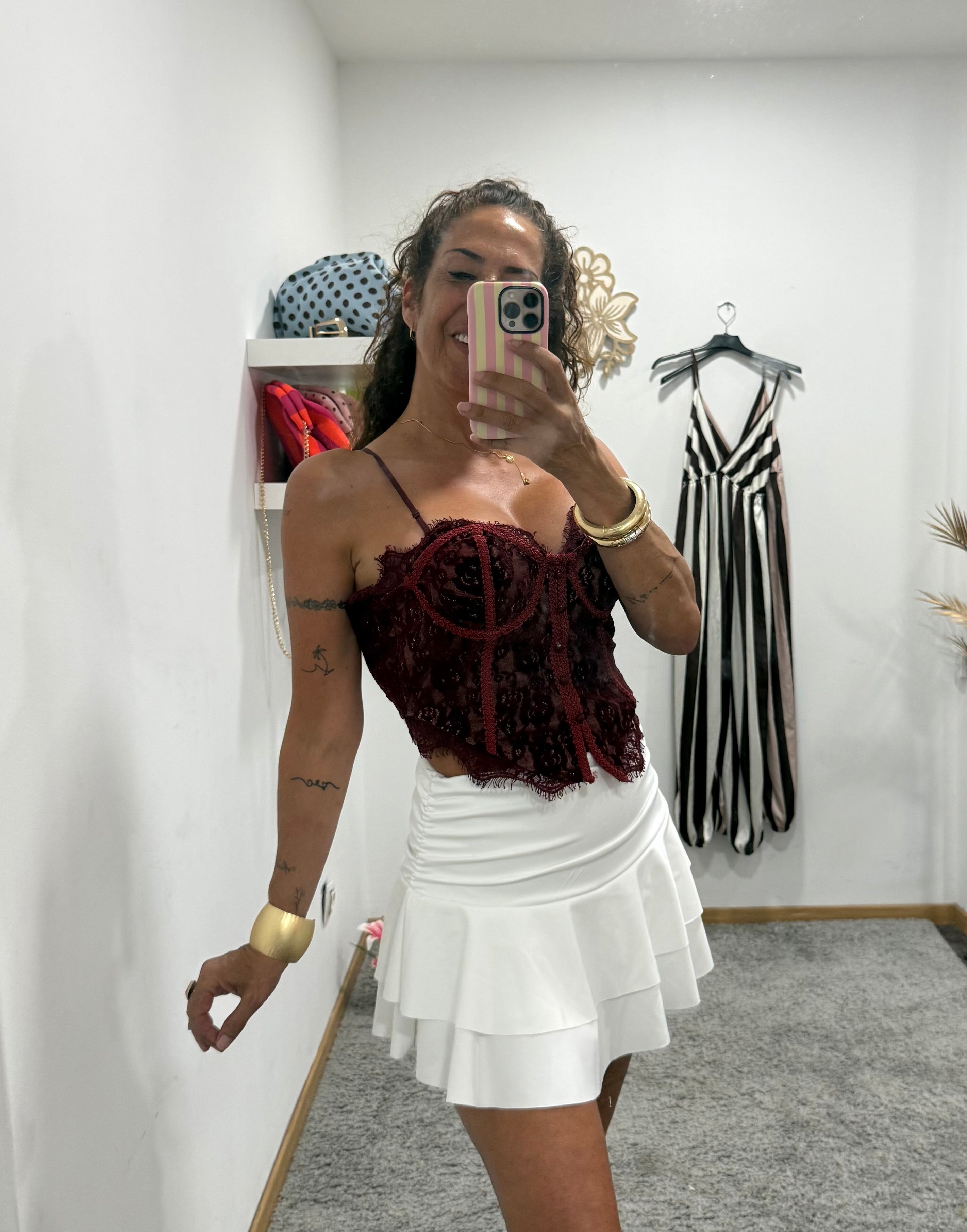 TOP LENCERO DE ENCAJE
