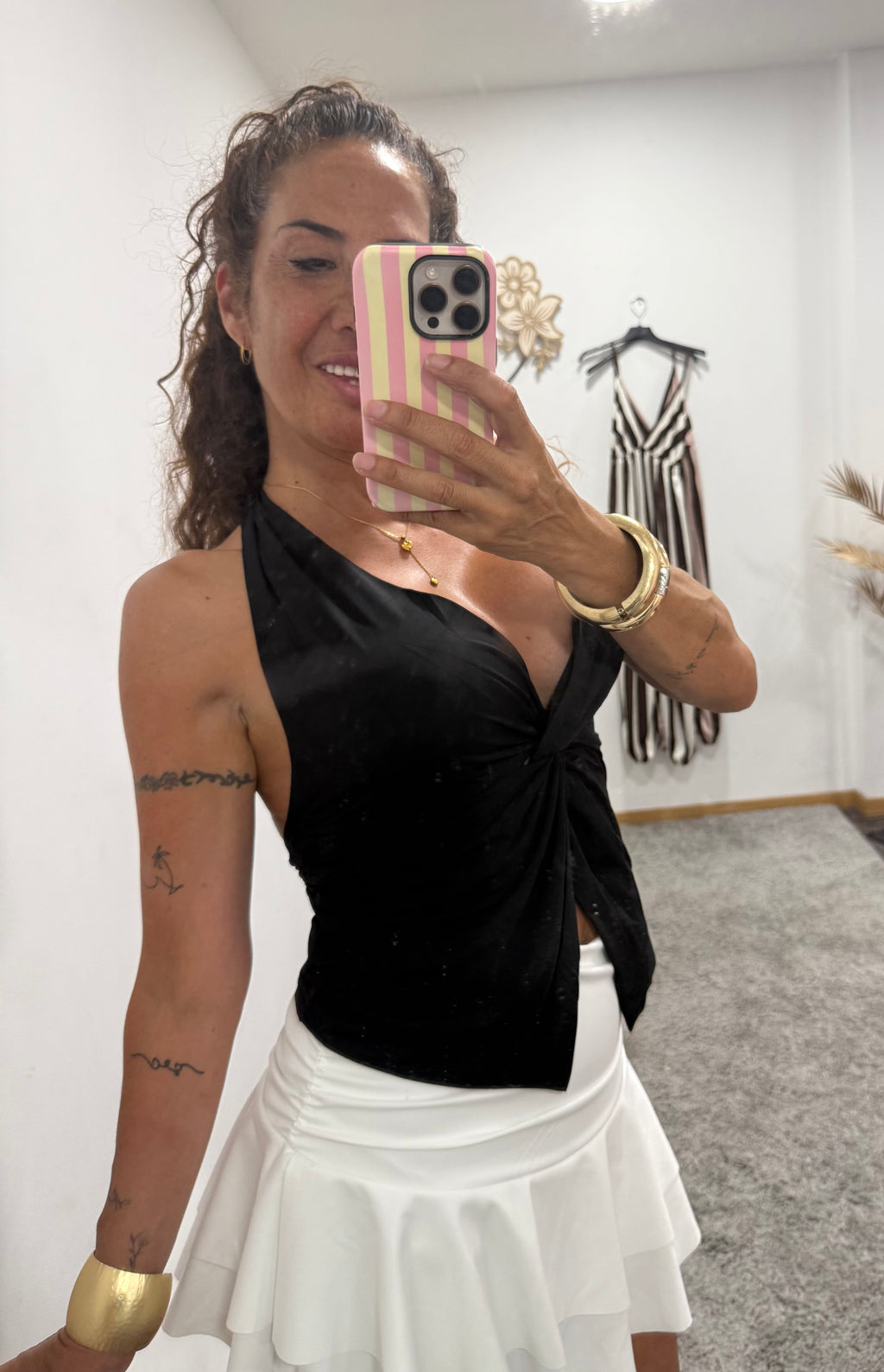 TOP HALTER CRUZADO