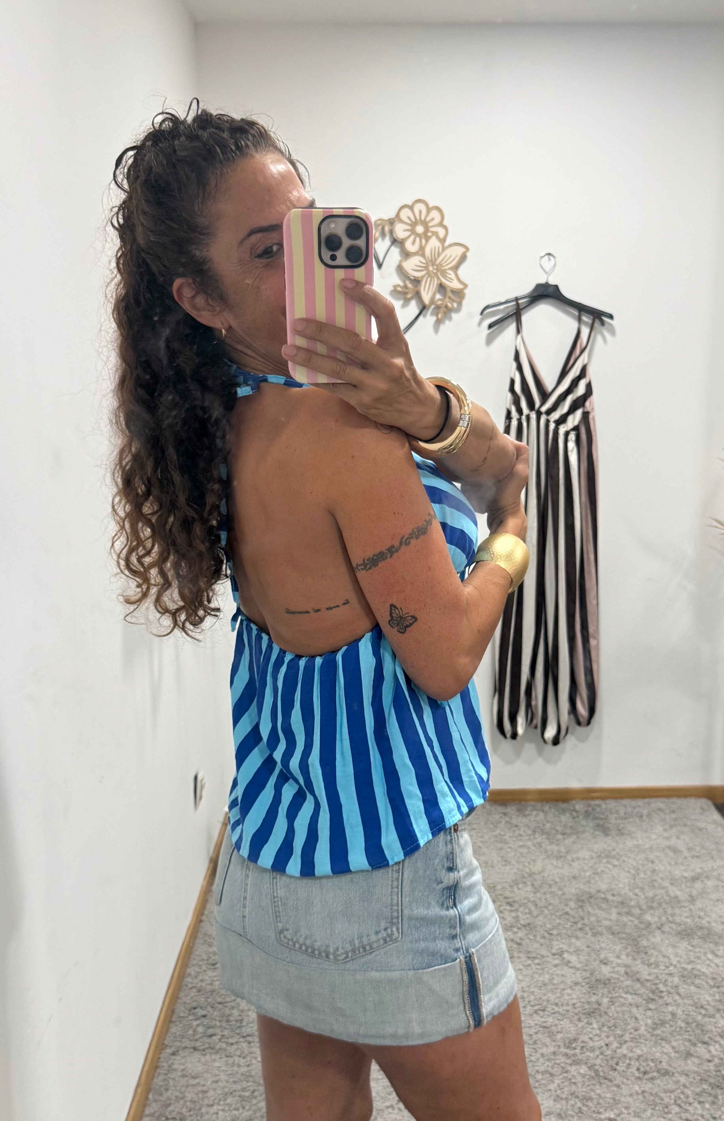 TOP HALTER LAZADA