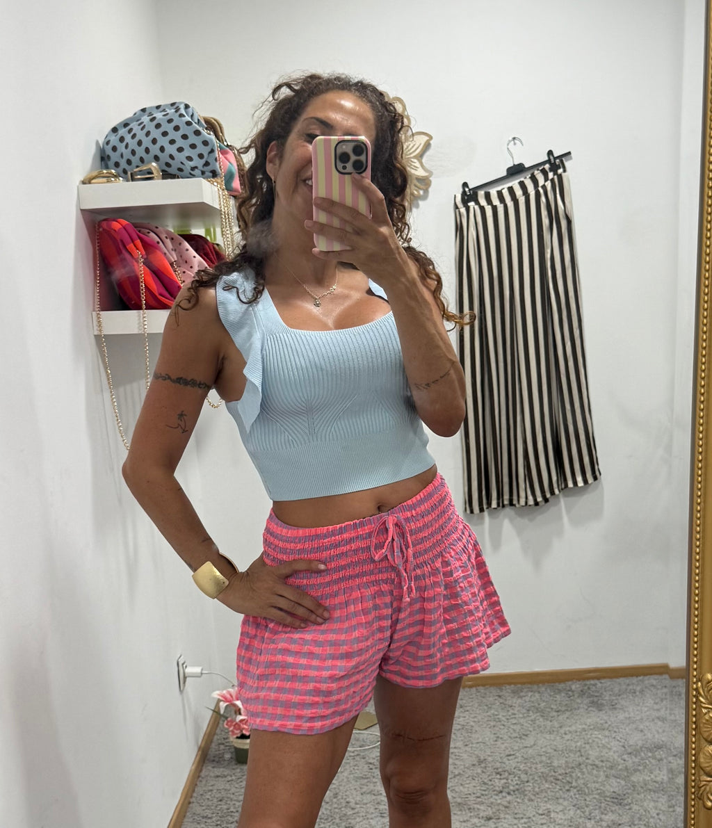 SHORT DE CUADROS VICHY