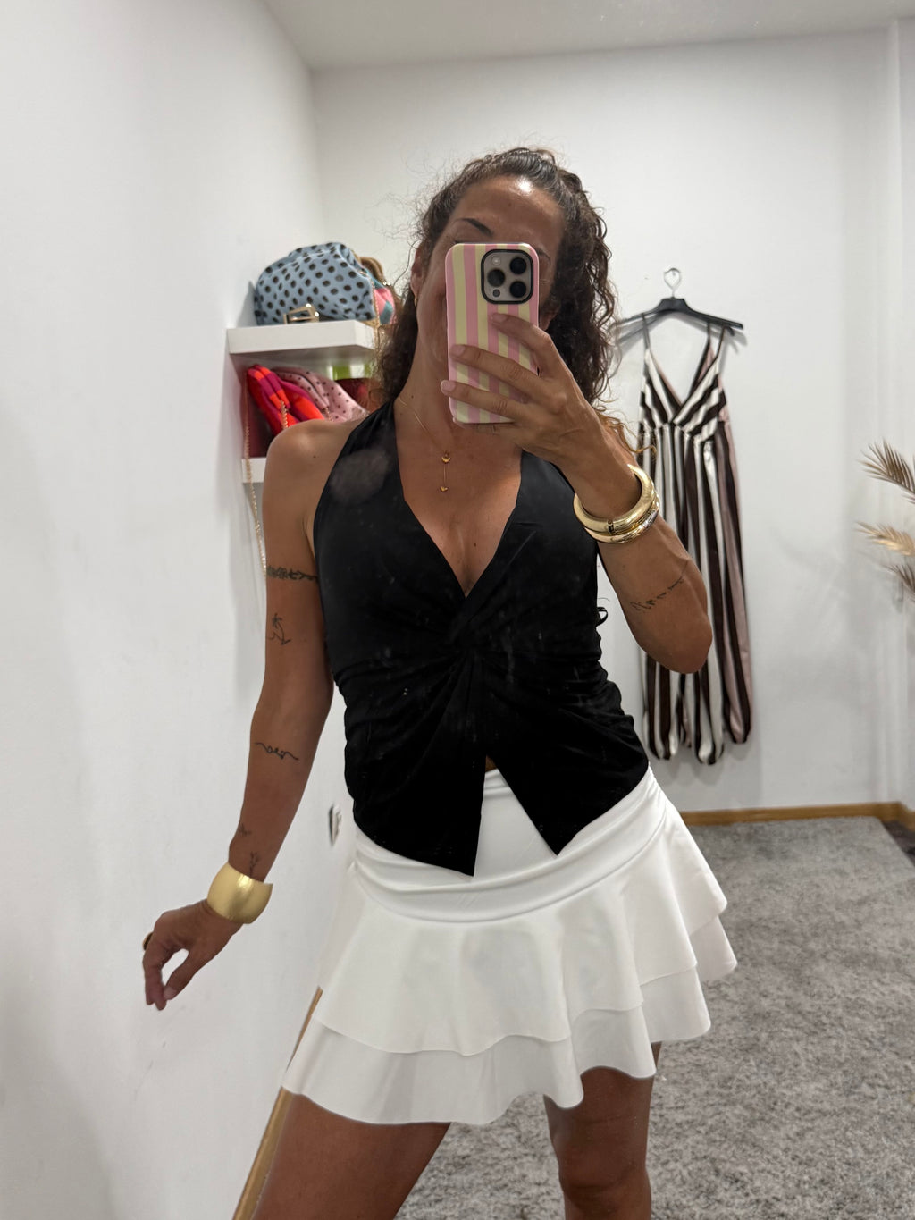 TOP HALTER CRUZADO