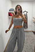 CONJUNTO VICHY TOP Y PANTALÓN (copia)
