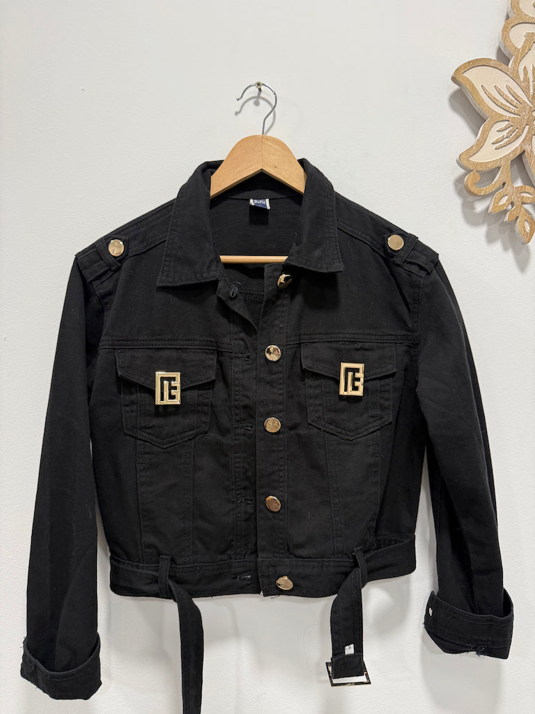 CHAQUETA VAQUERA CINTÚRON