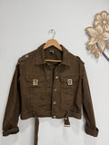 CHAQUETA VAQUERA CINTÚRON