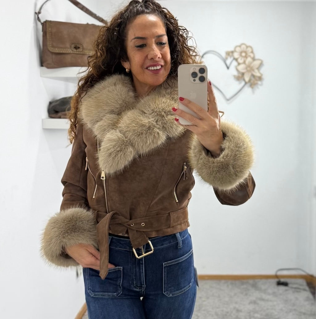 chaqueta pelo