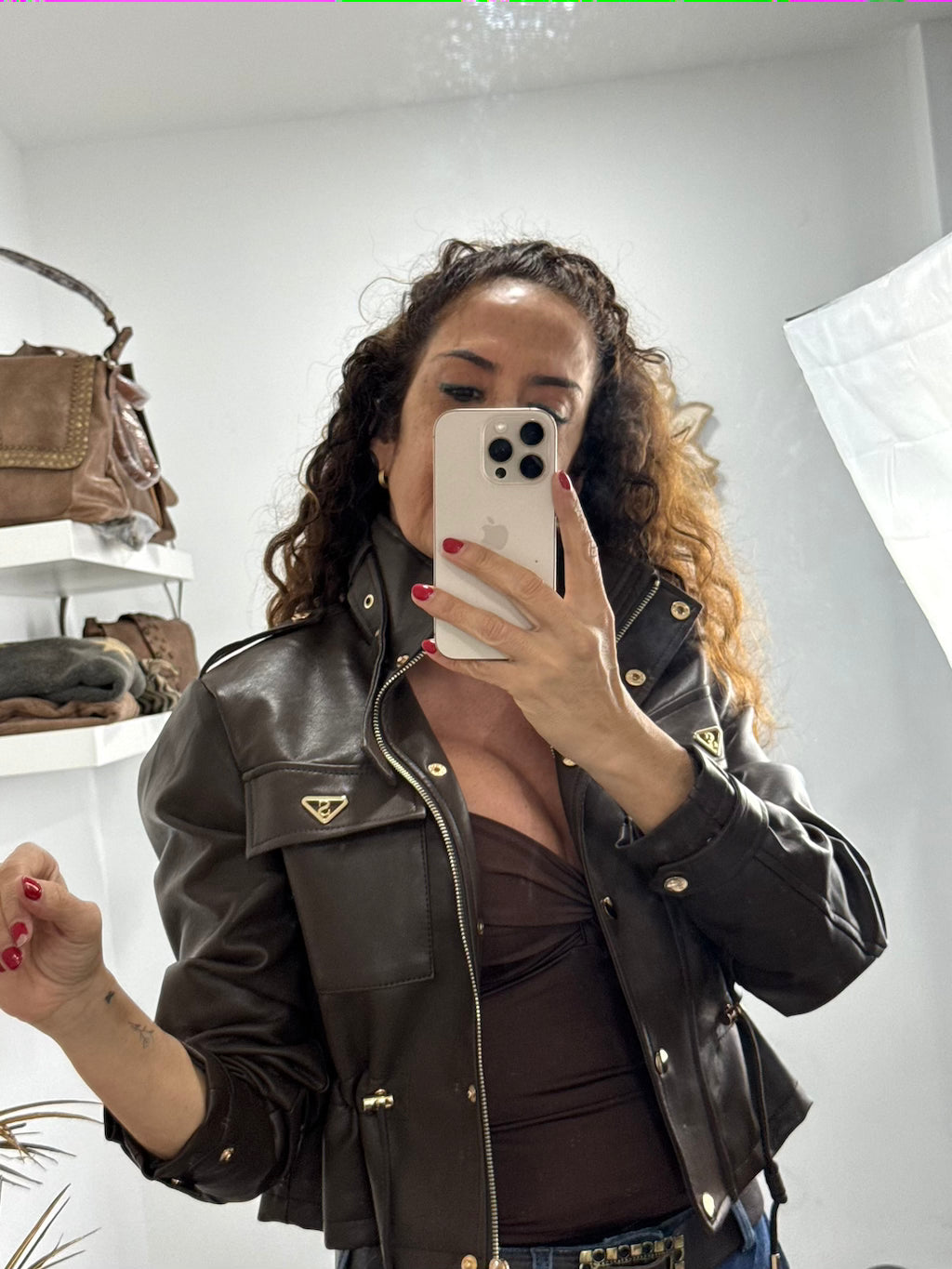 chaqueta polipiel