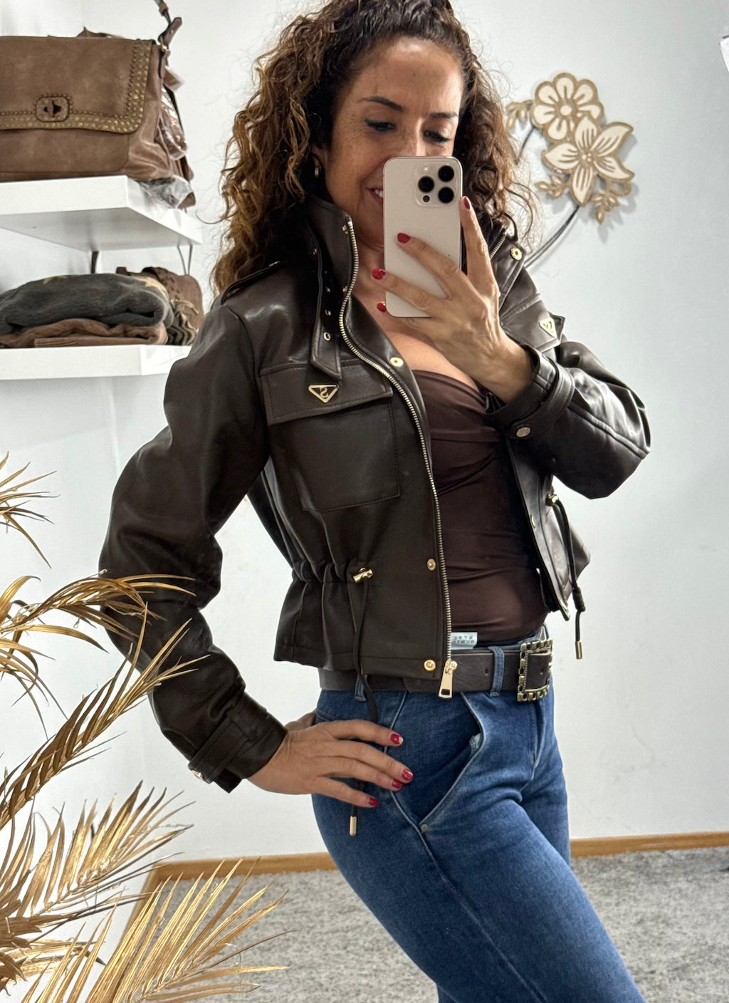 chaqueta polipiel