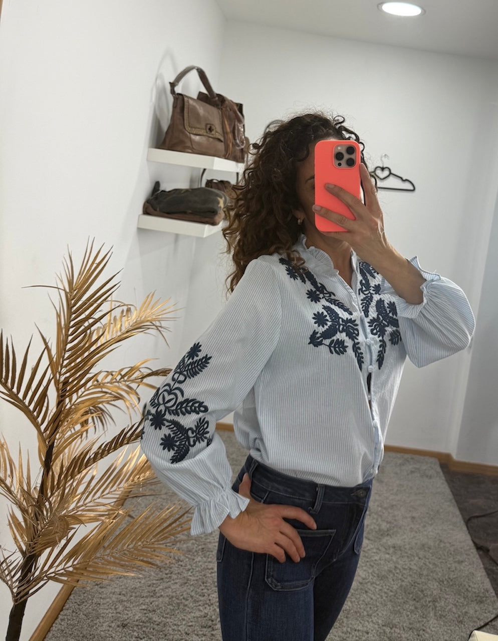 camisa bordados