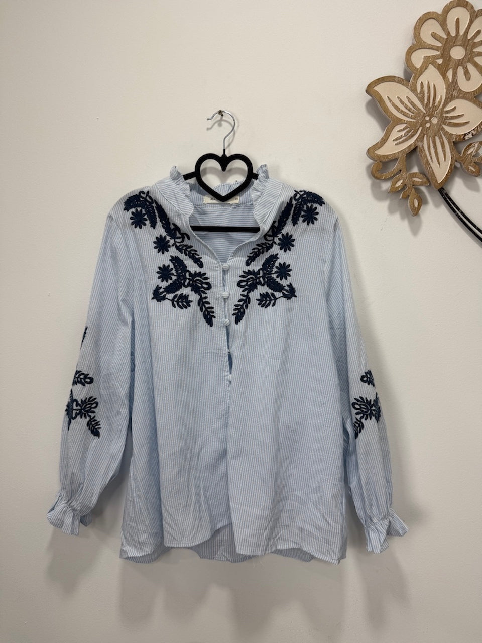camisa bordados