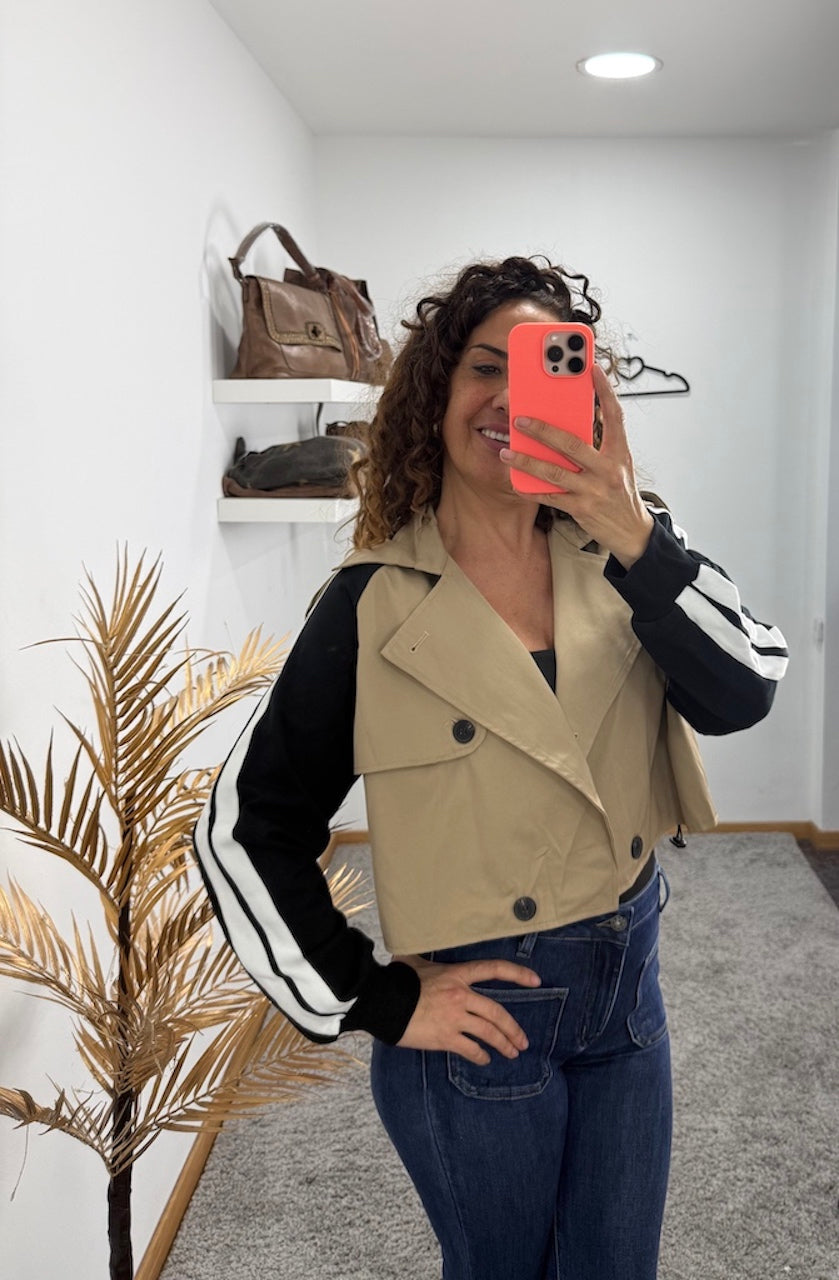CHAQUETA GABARDINA