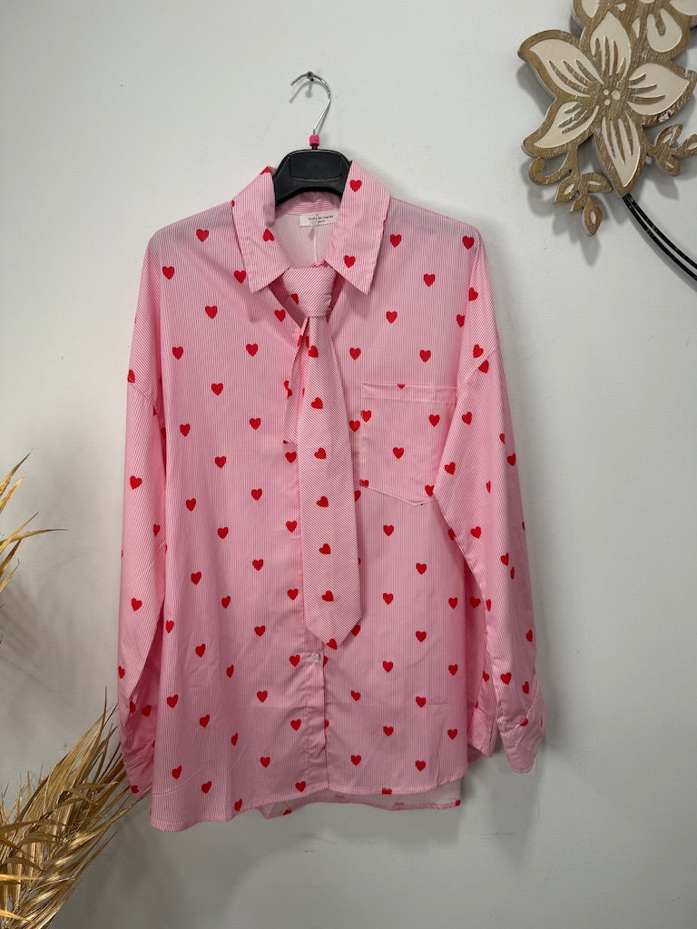 camisa corazones
