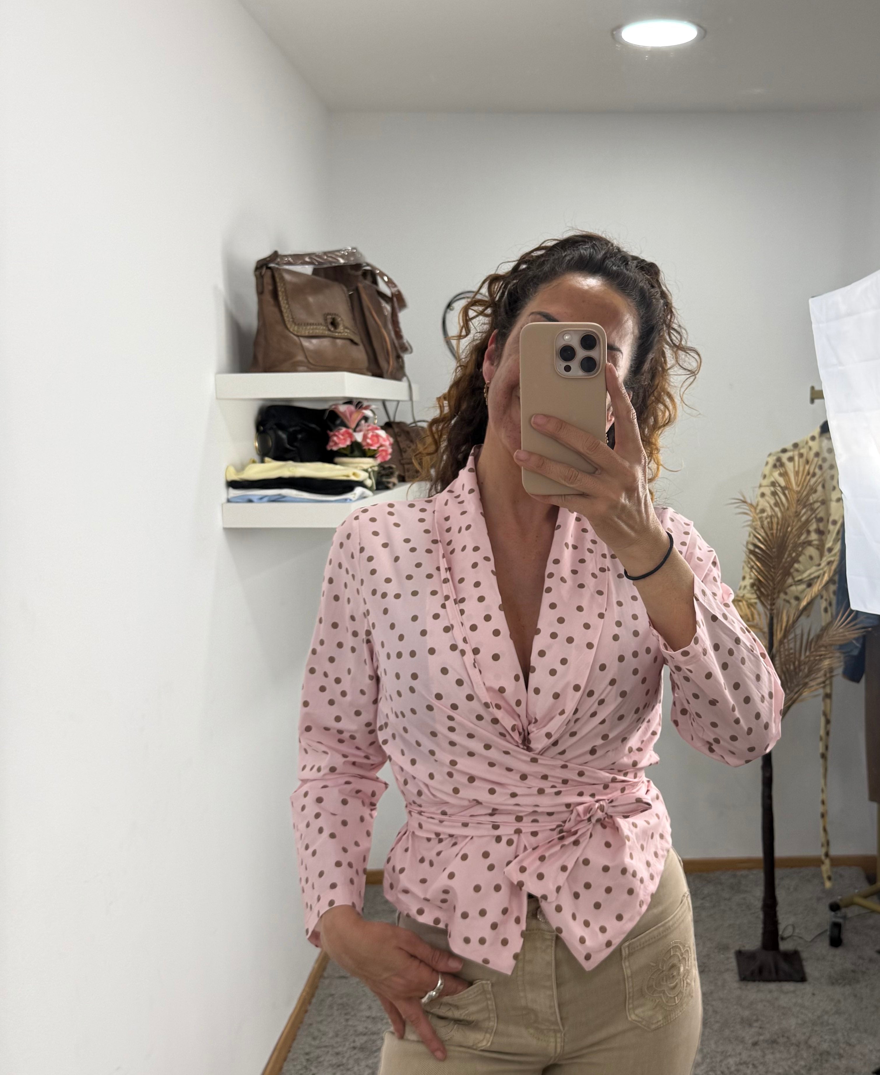 camisa lunares