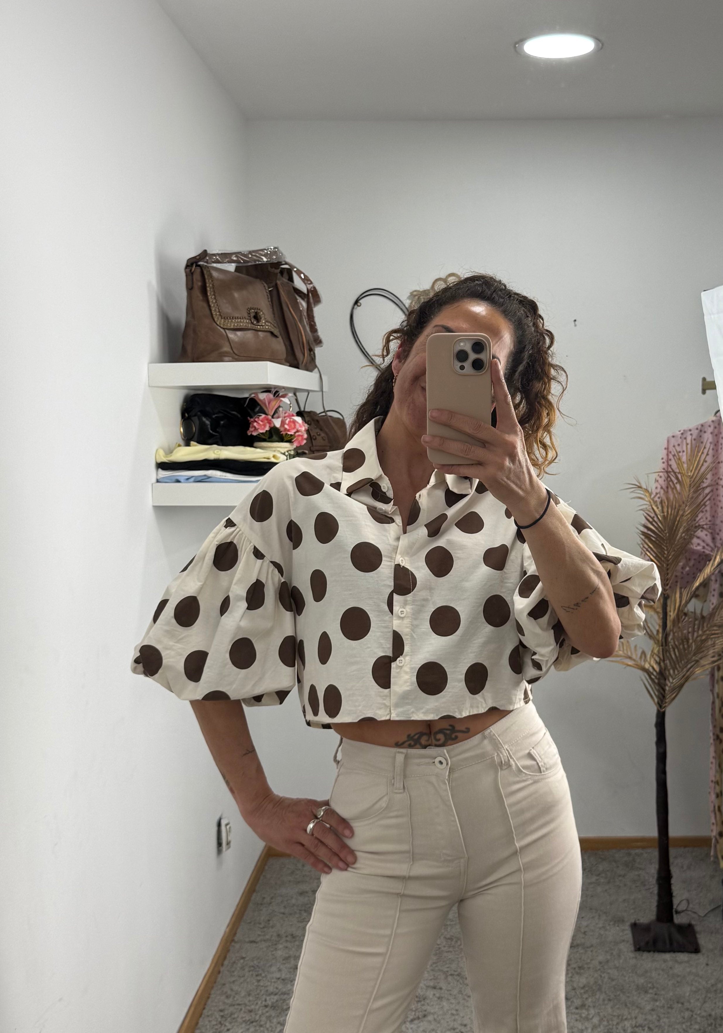 camisa topos