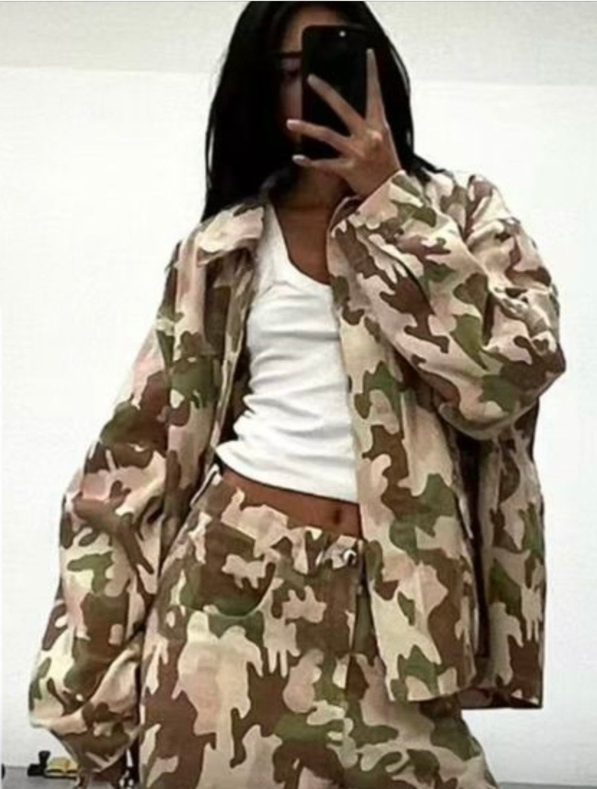 chaqueta camuflaje