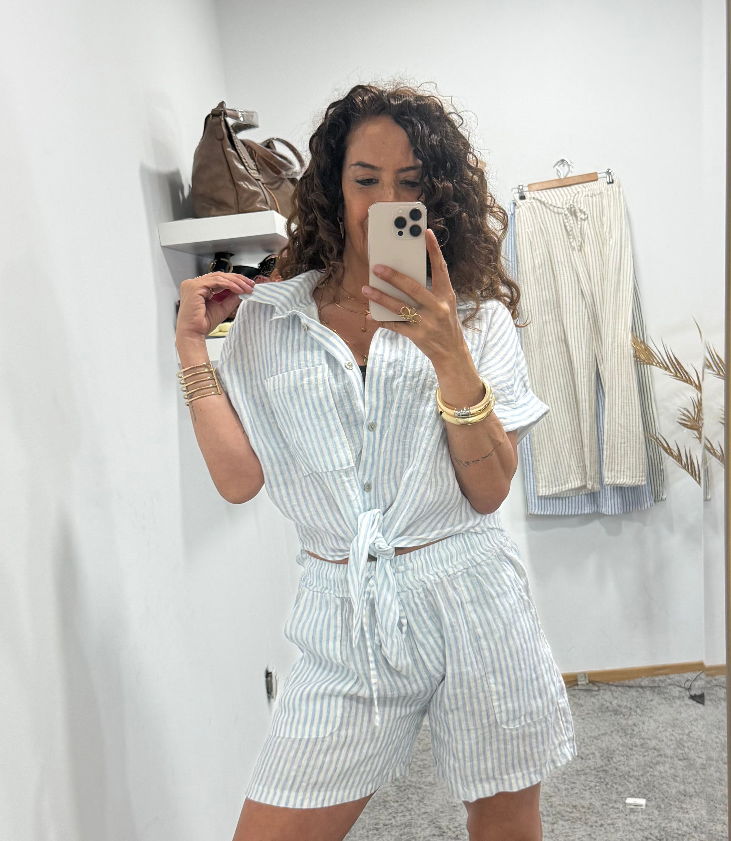 CAMISA LINO CAPRI