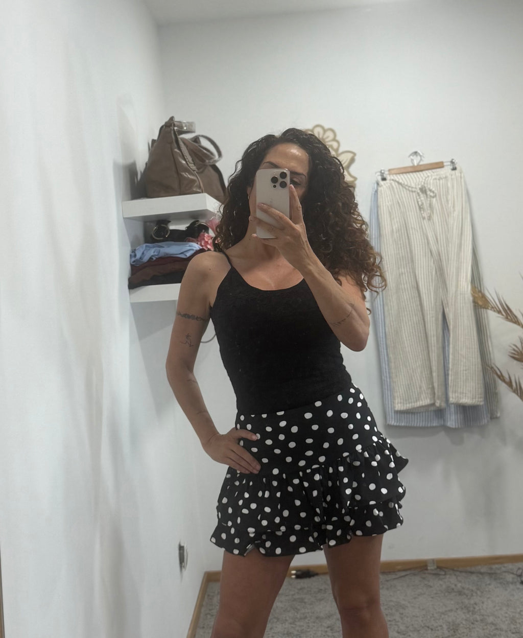 FALDA LUNARES VOLANTES