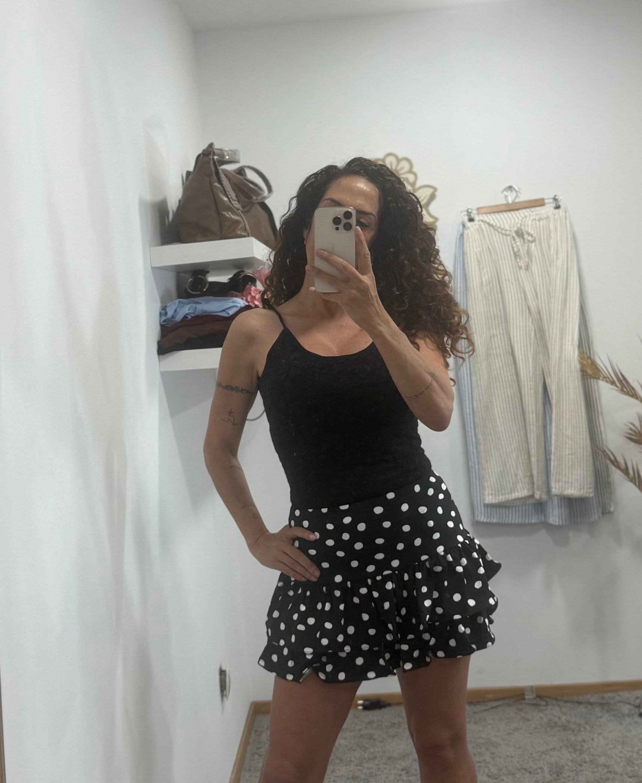 FALDA LUNARES VOLANTES