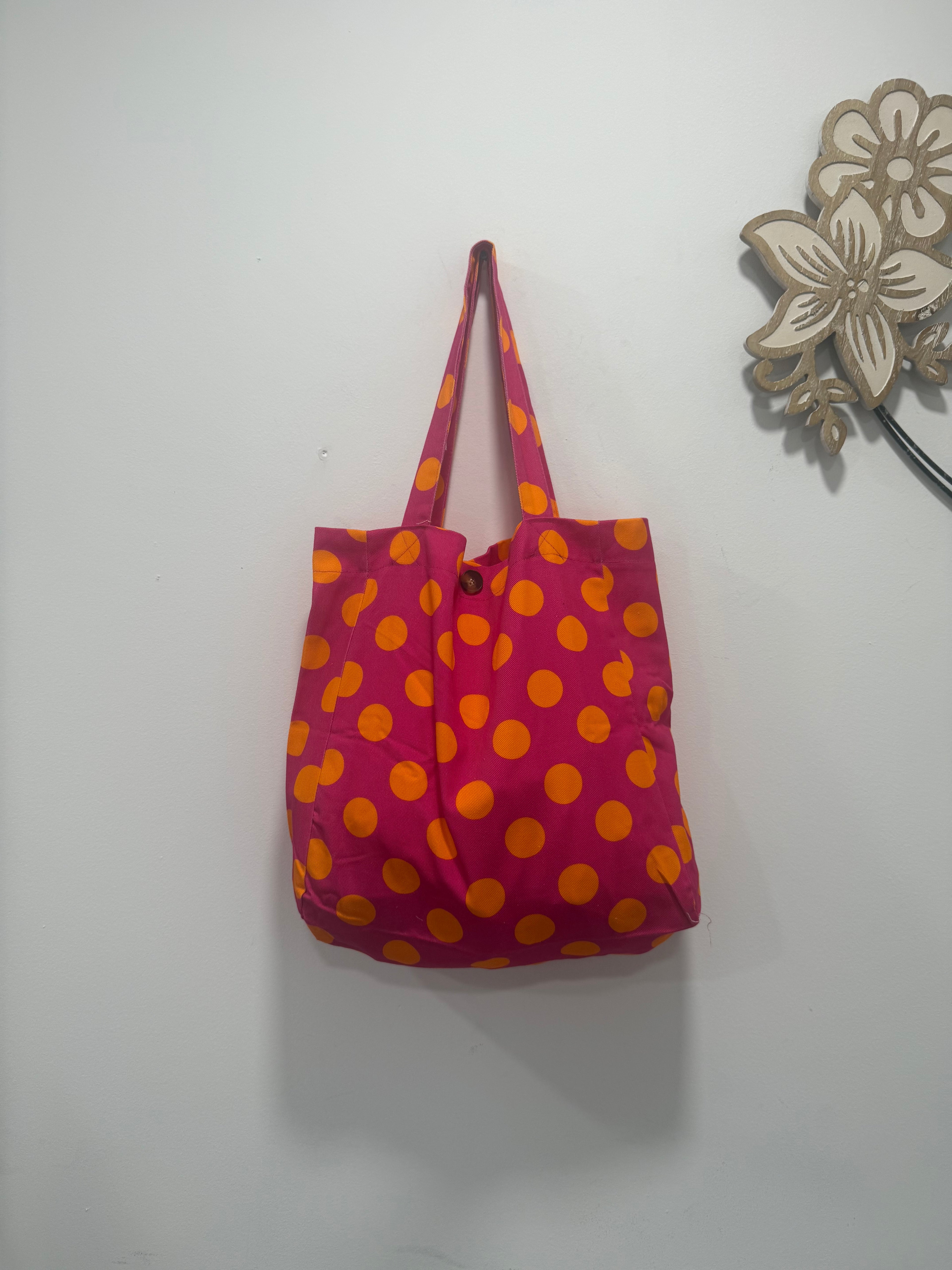 Tote Lunares Cherry