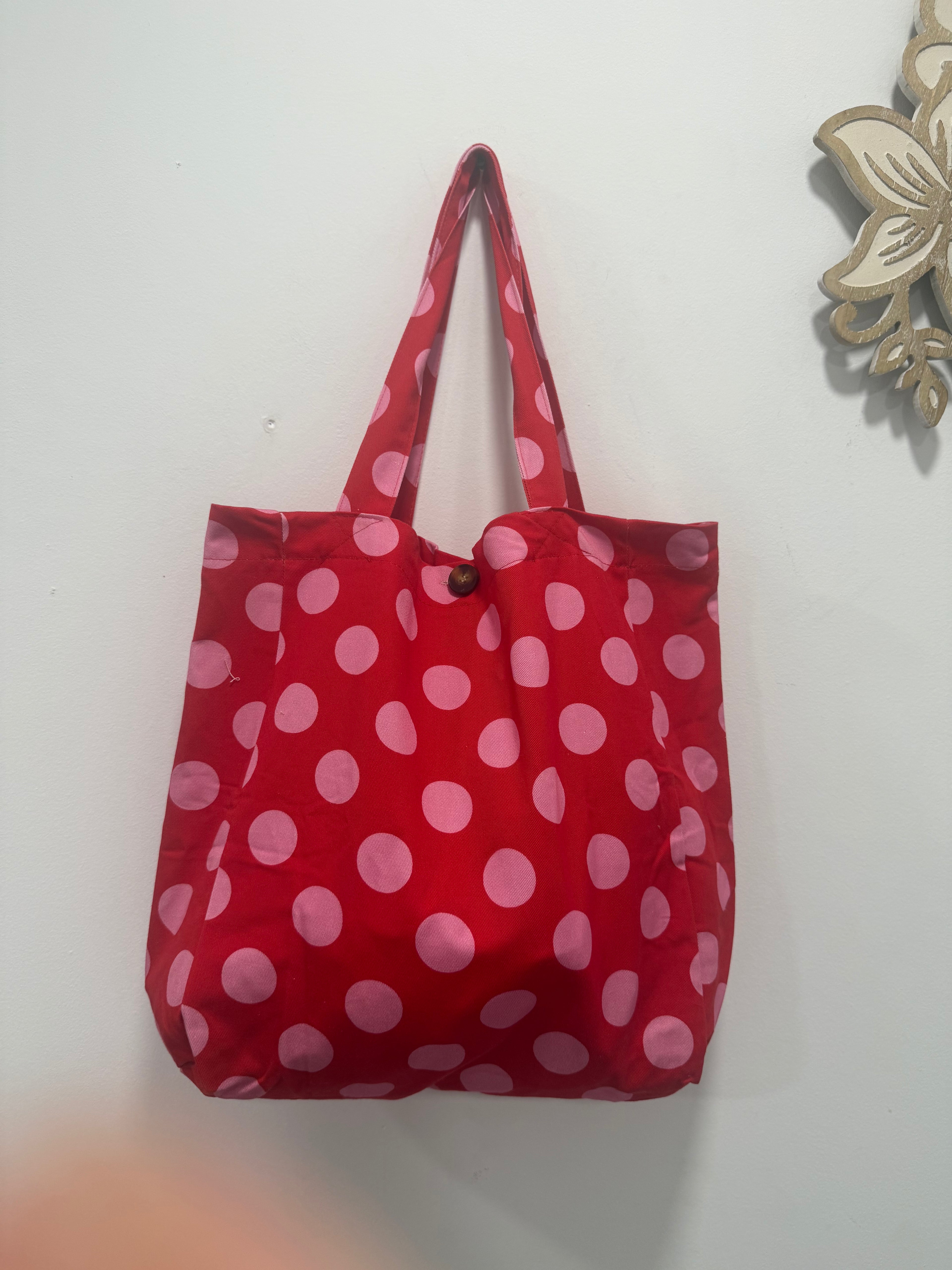 Tote Lunares Cherry