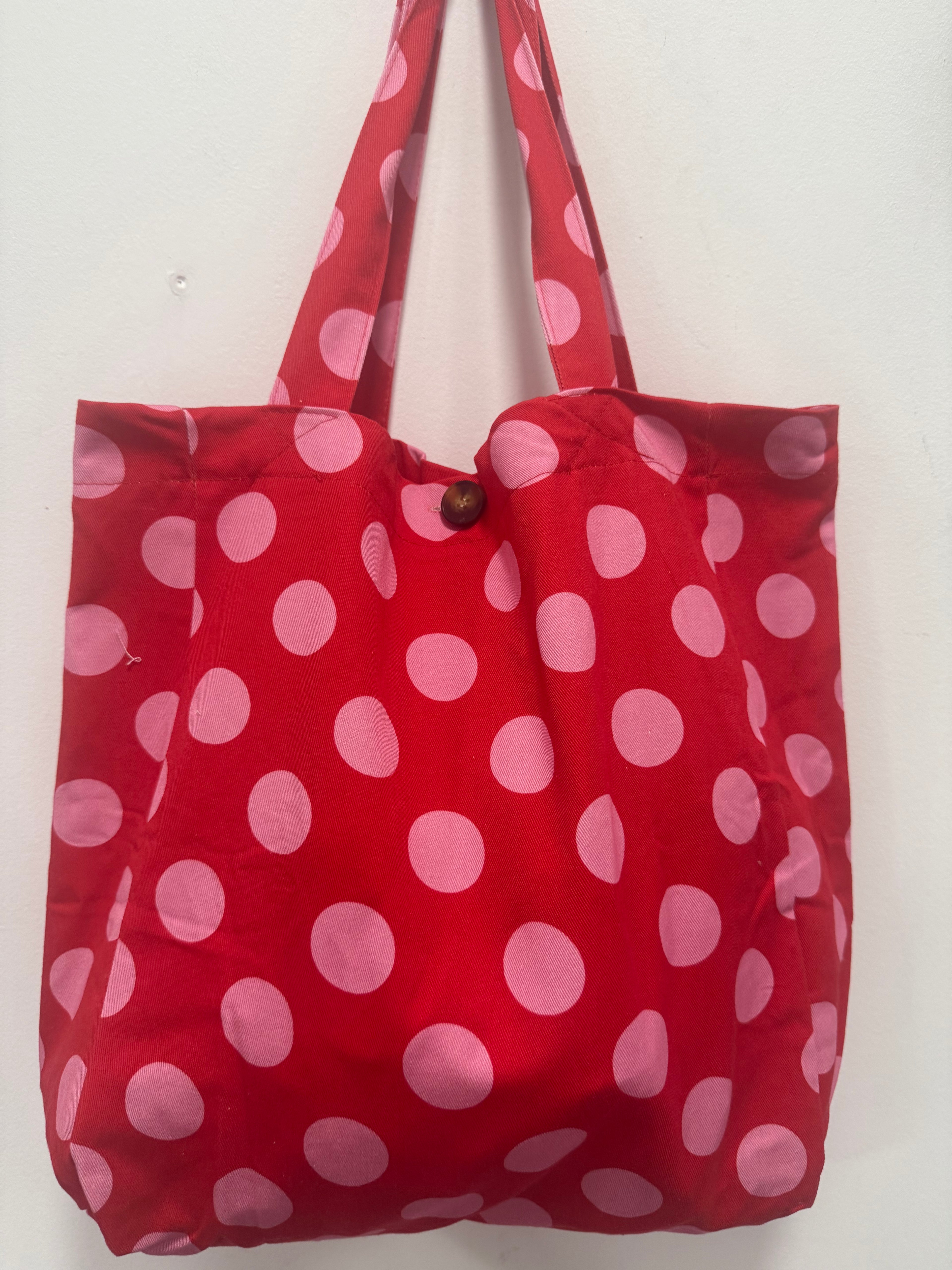 Tote Lunares Cherry