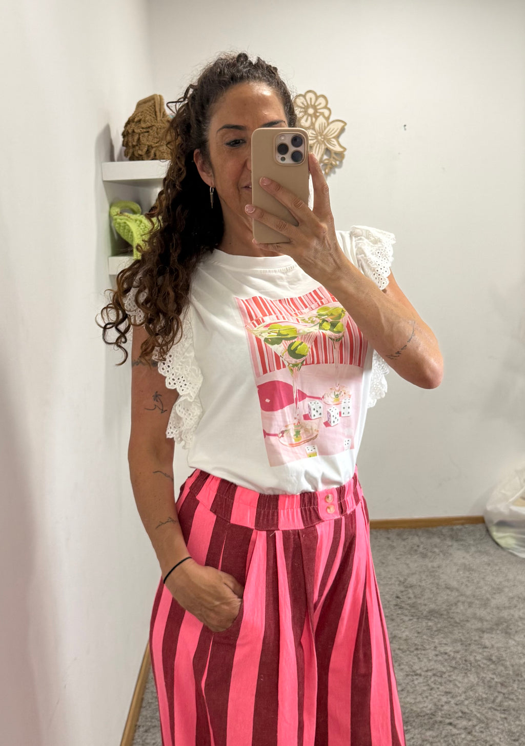 CAMISETA MARTINI LACE