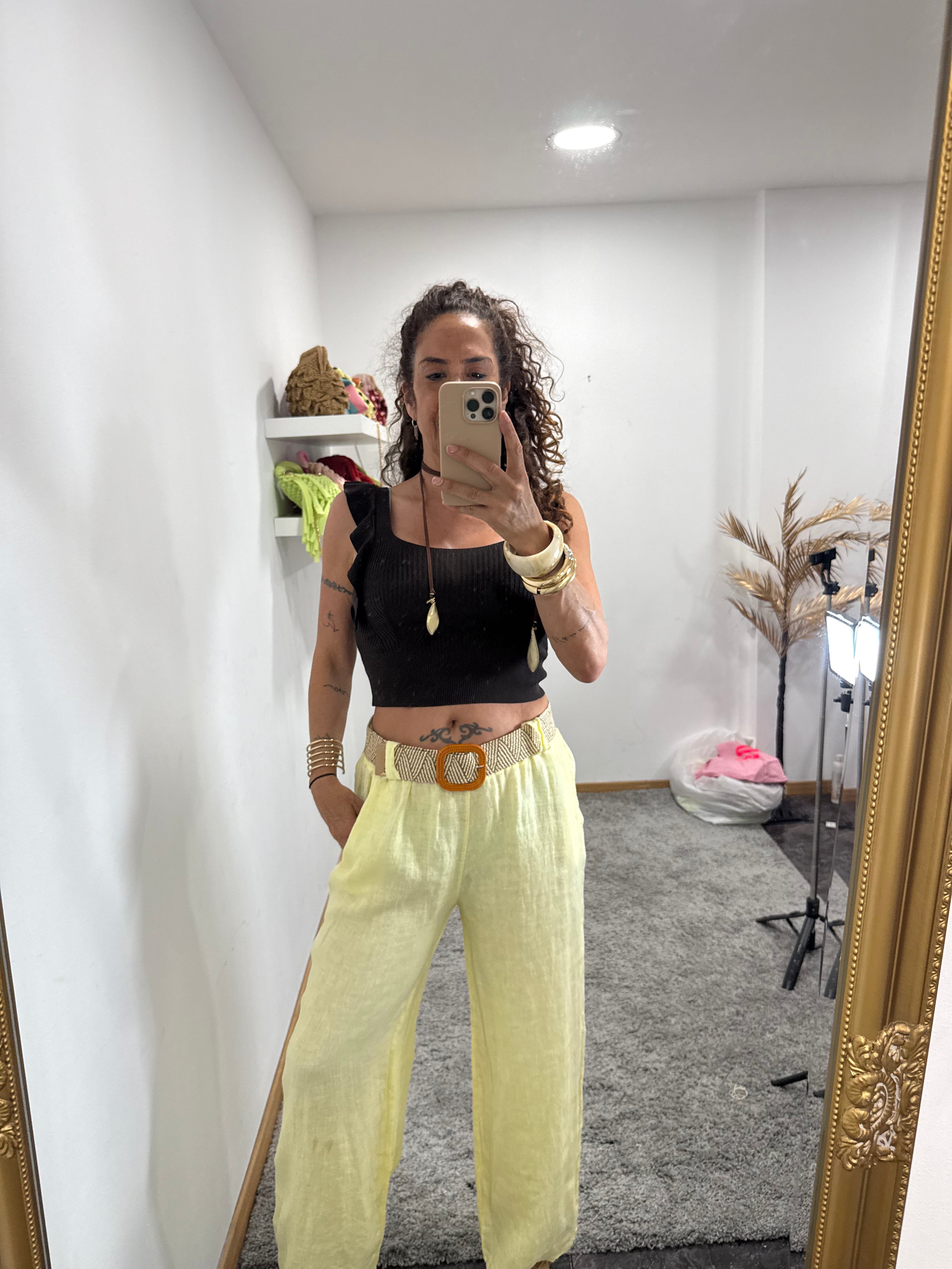 PANTALÓN LINEN FLOW