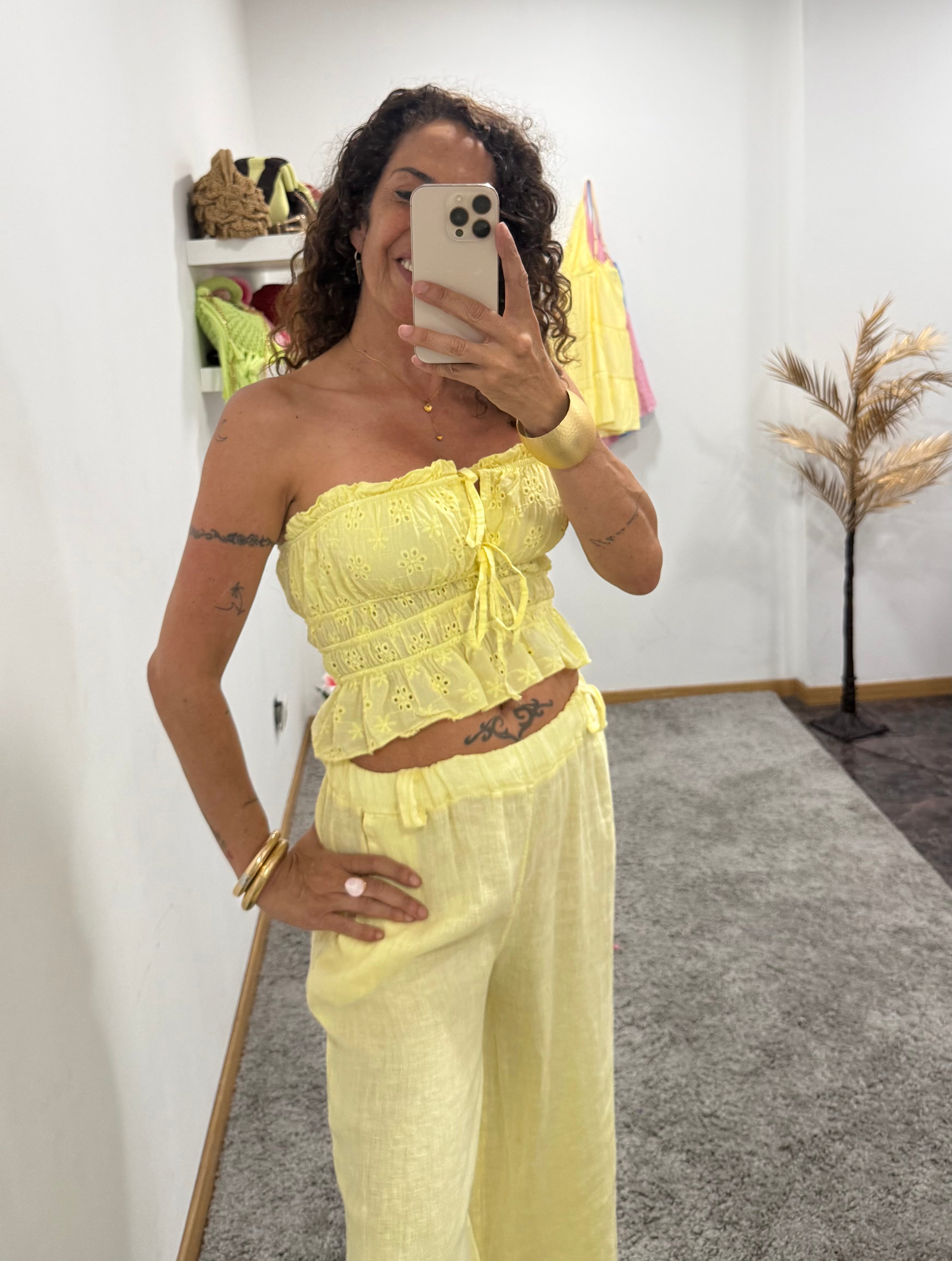 🌼 Top Bordado Sol