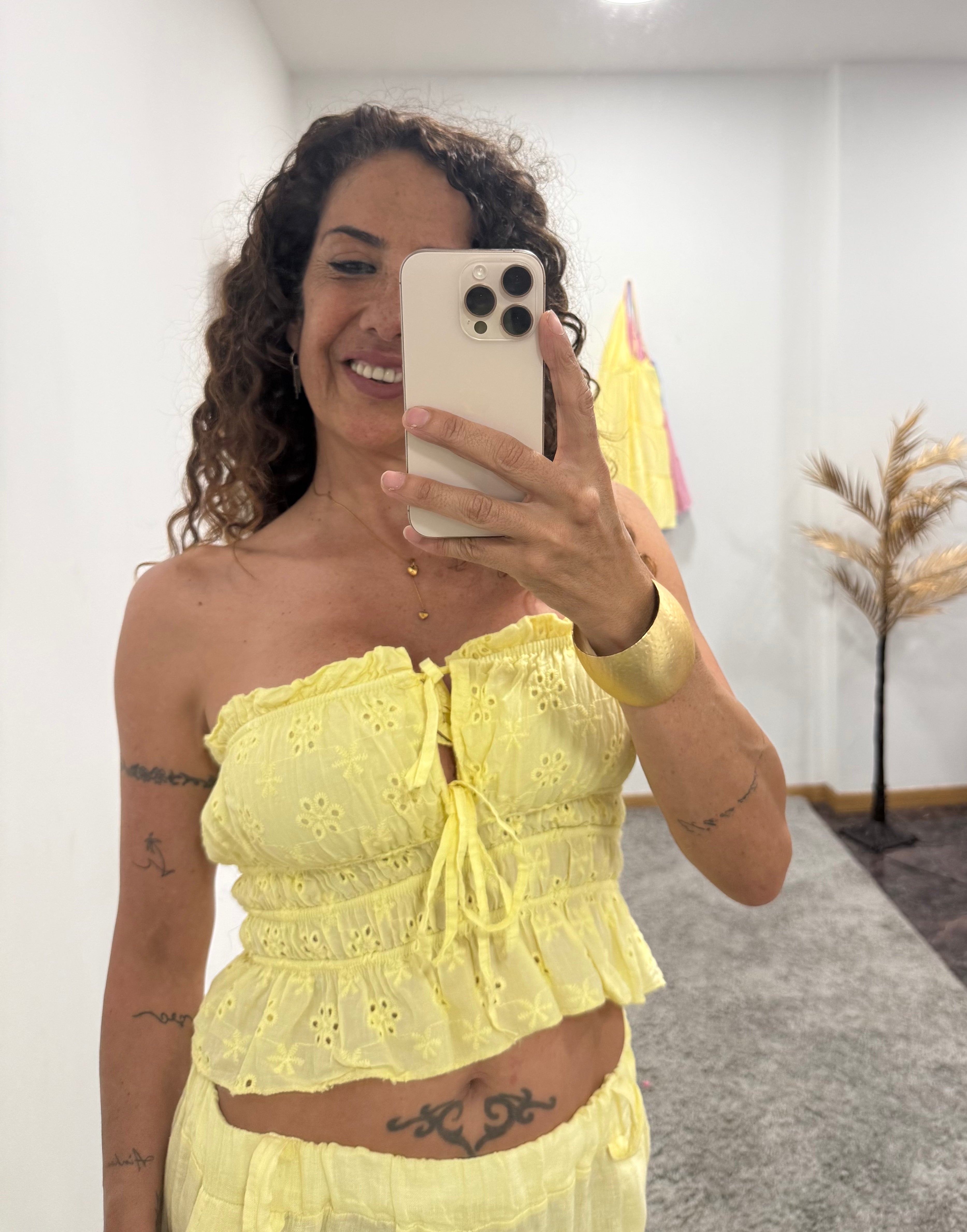 🌼 Top Bordado Sol