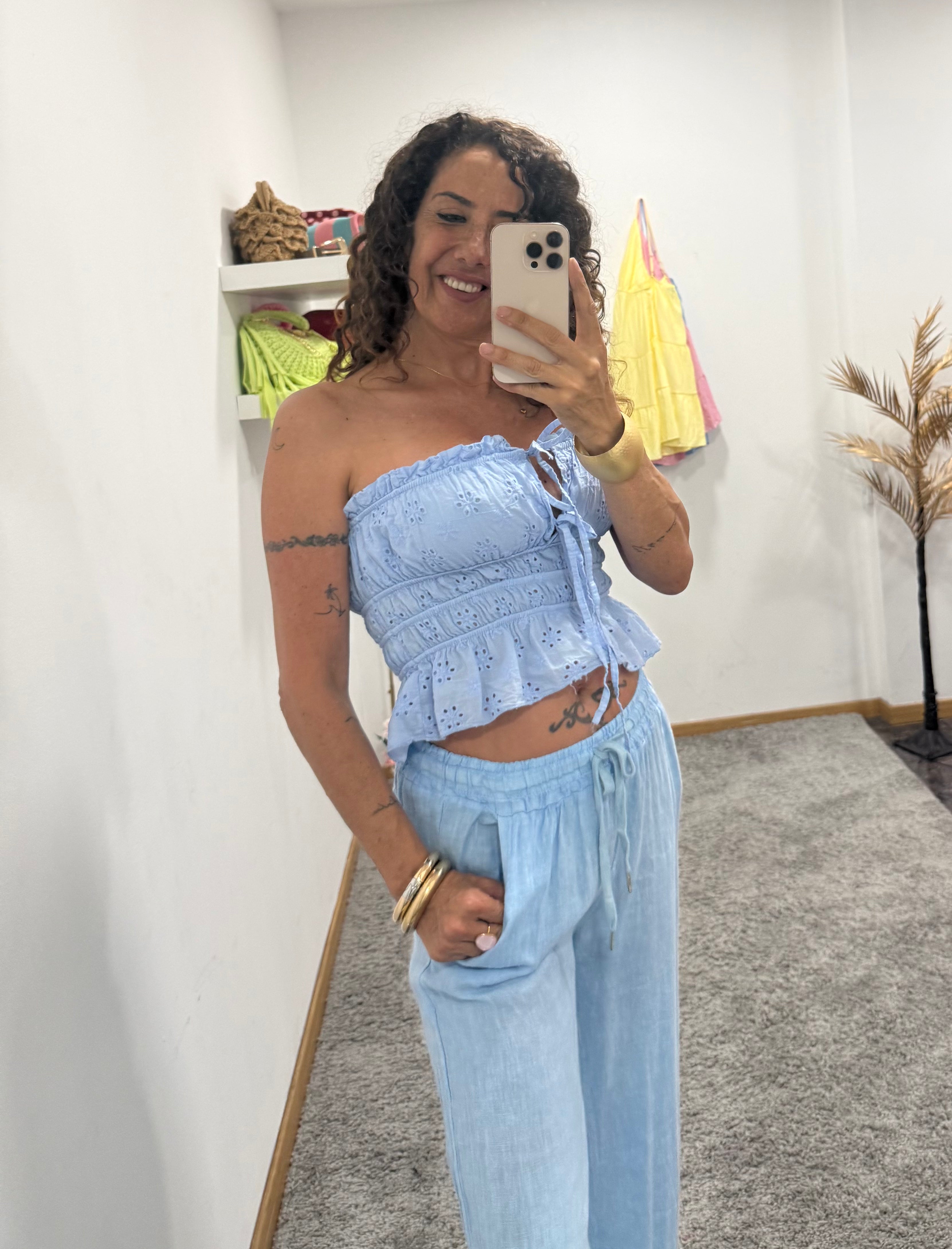 🌼 Top Bordado Sol
