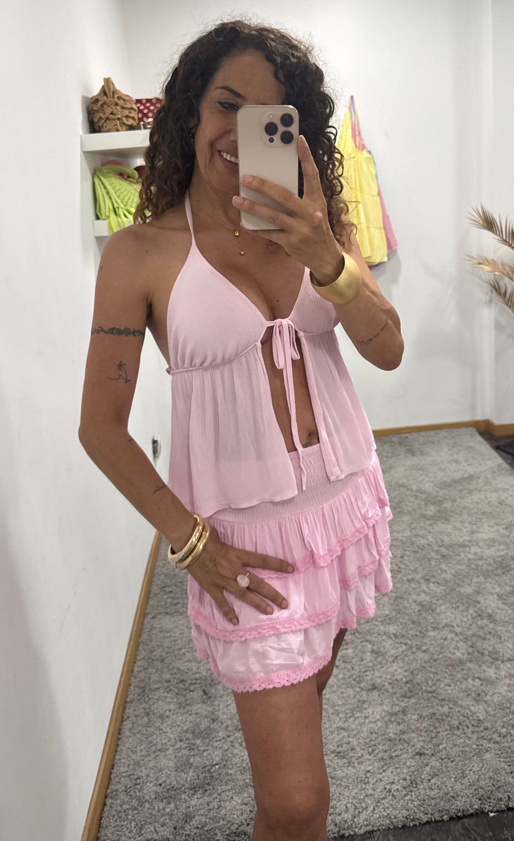 Top Rosa Malibu