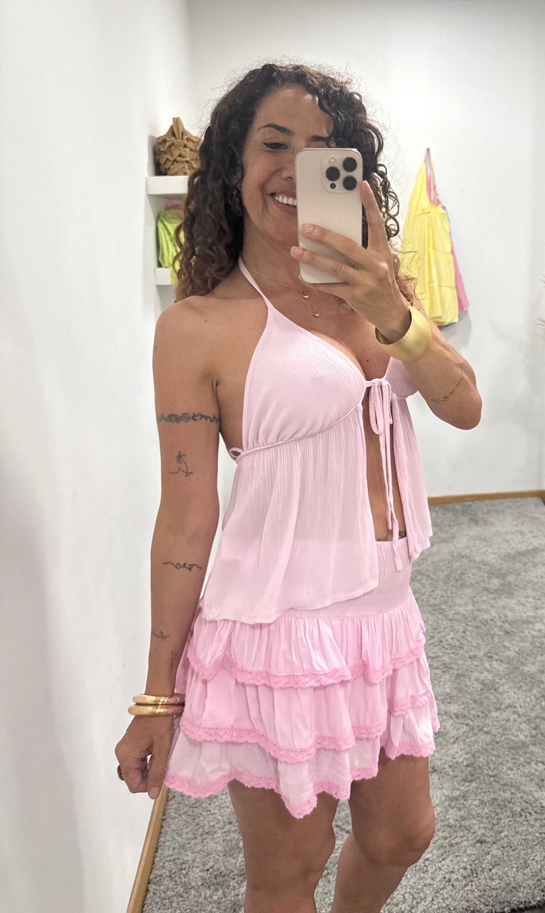 Top Rosa Malibu
