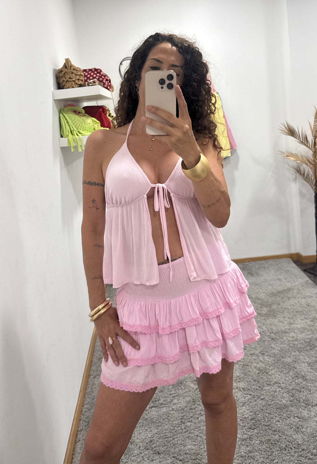 Top Rosa Malibu