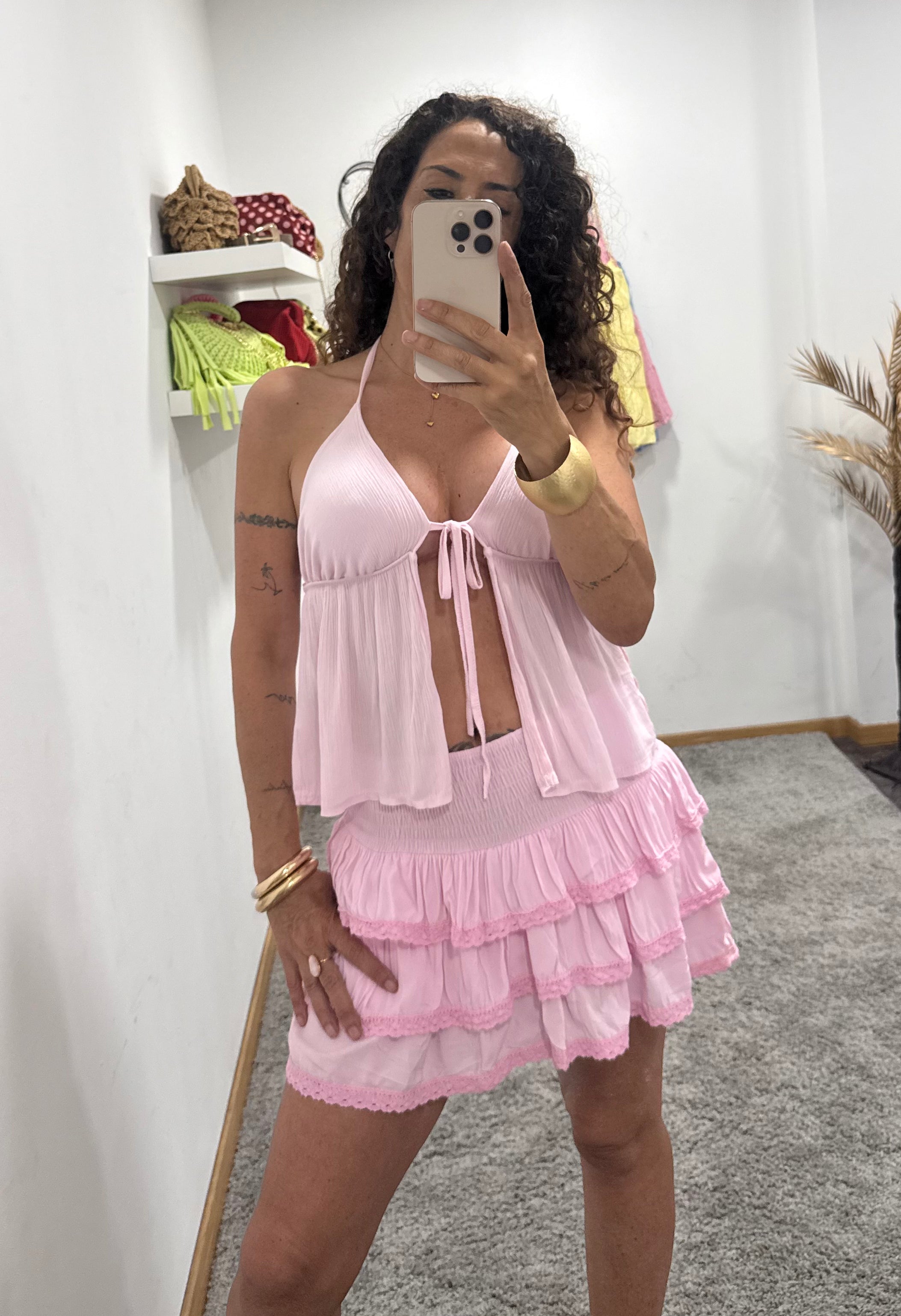 Top Rosa Malibu