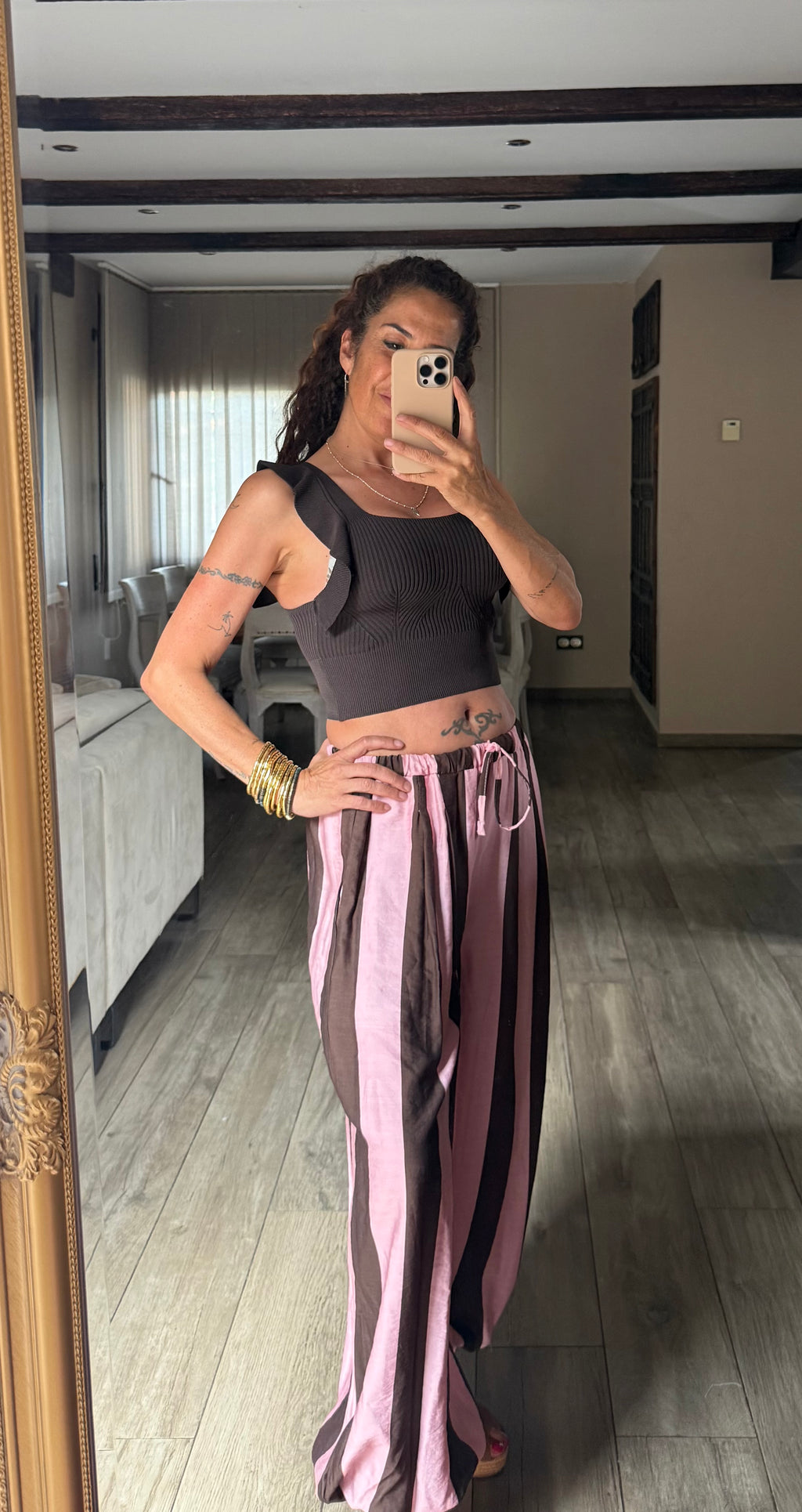 Pantalón Bombacho Rayas