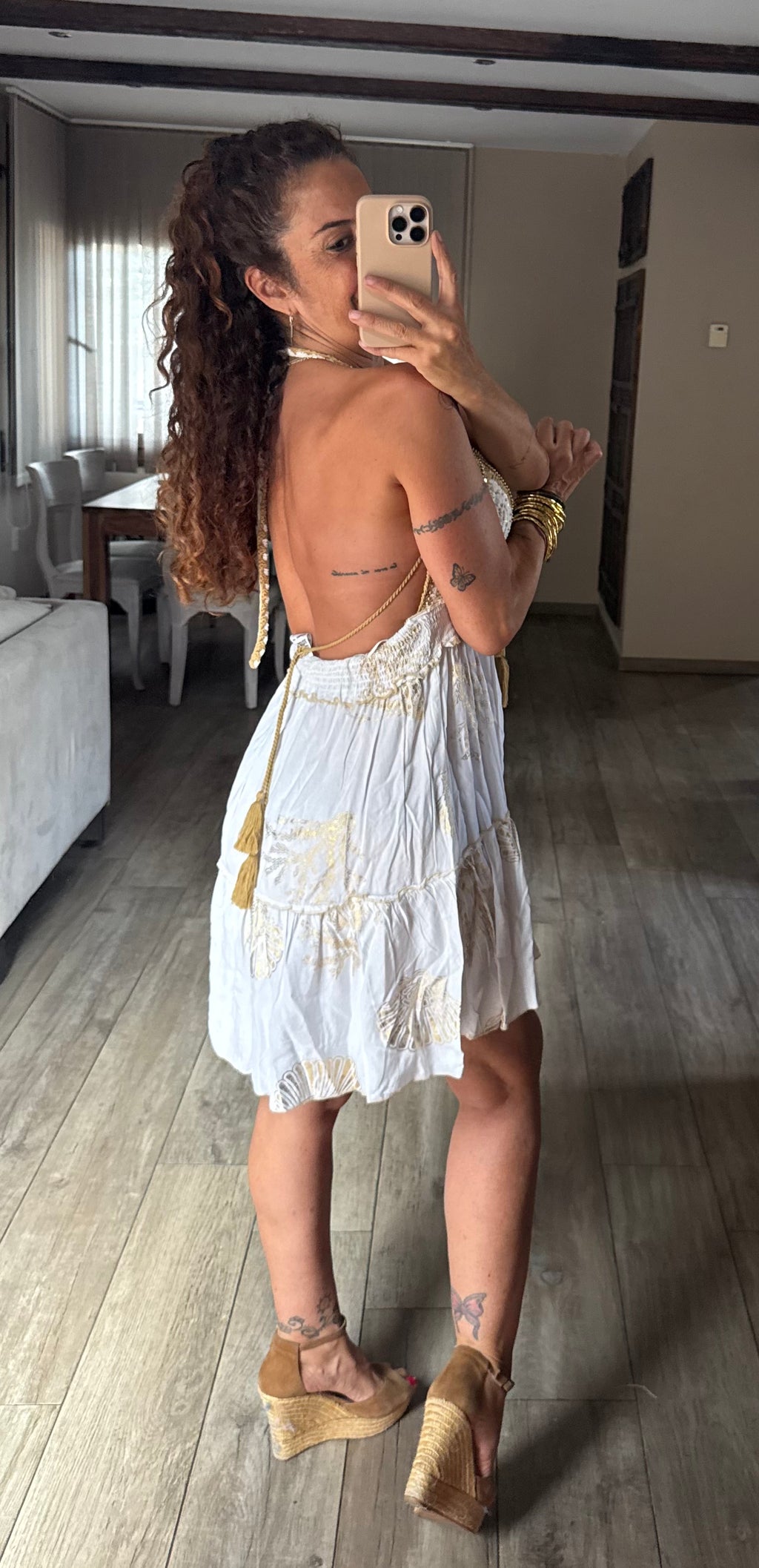 Vestido Boho Bordado
