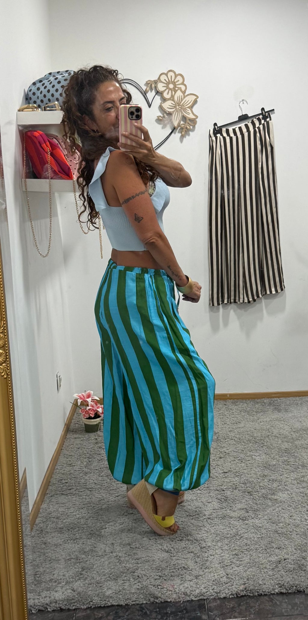 Pantalón Bombacho Rayas