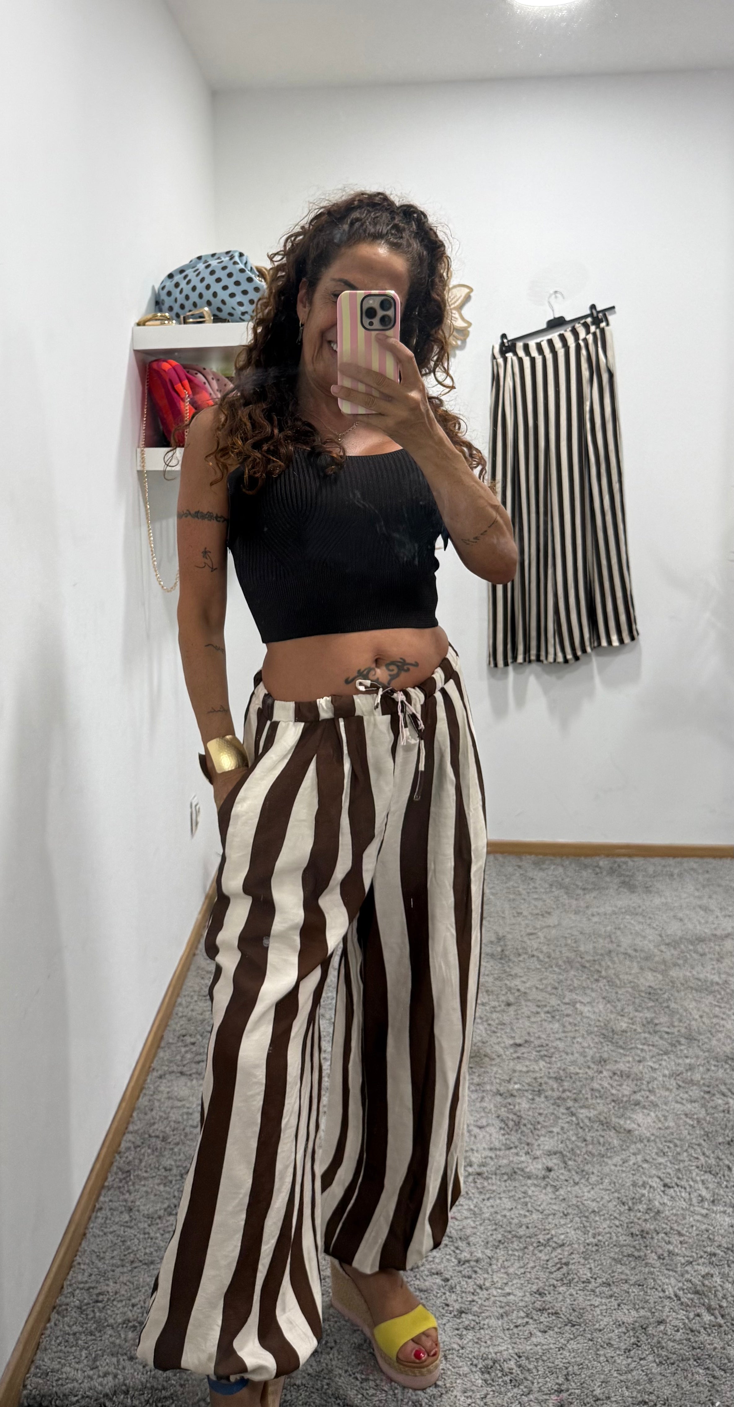 Pantalón Bombacho Rayas