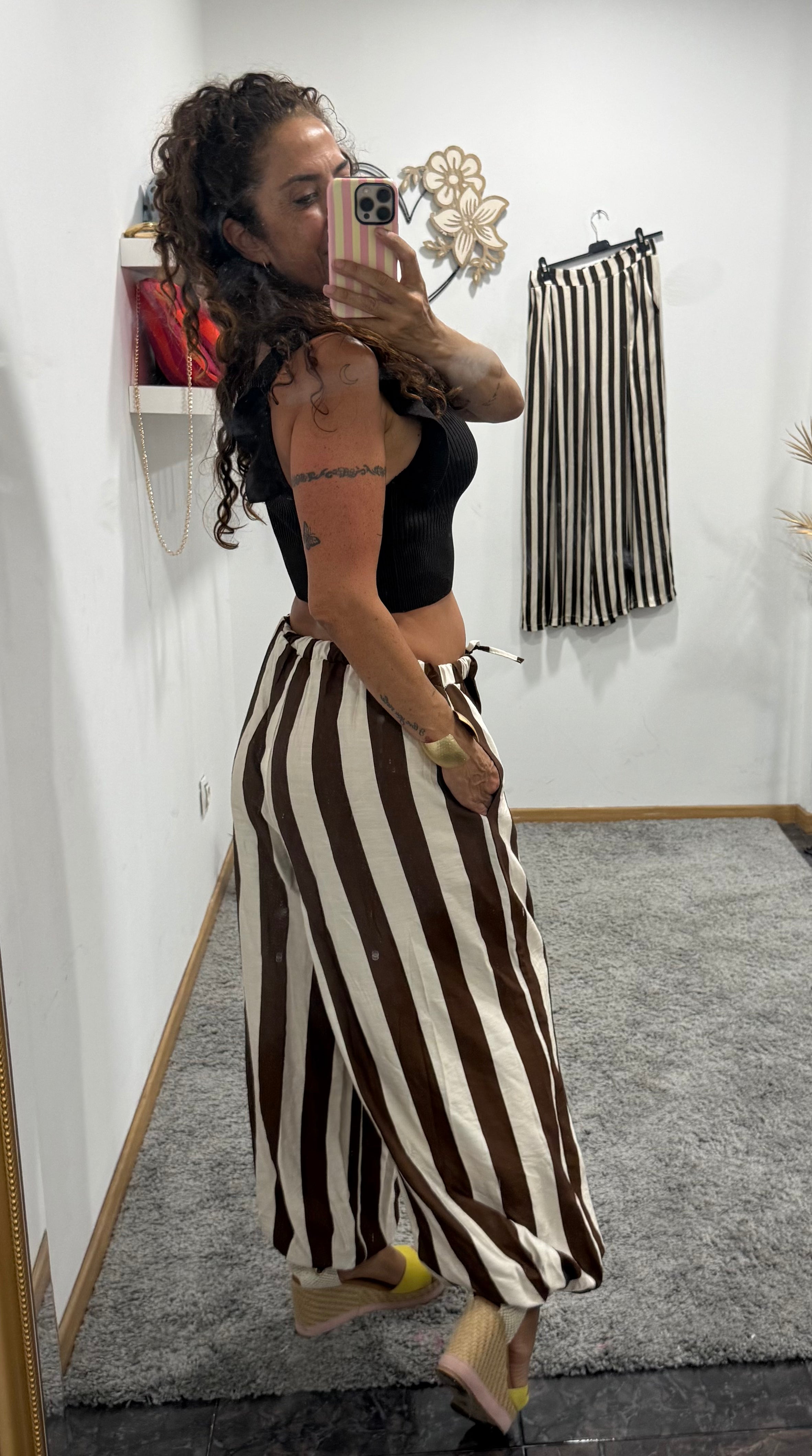 Pantalón Bombacho Rayas