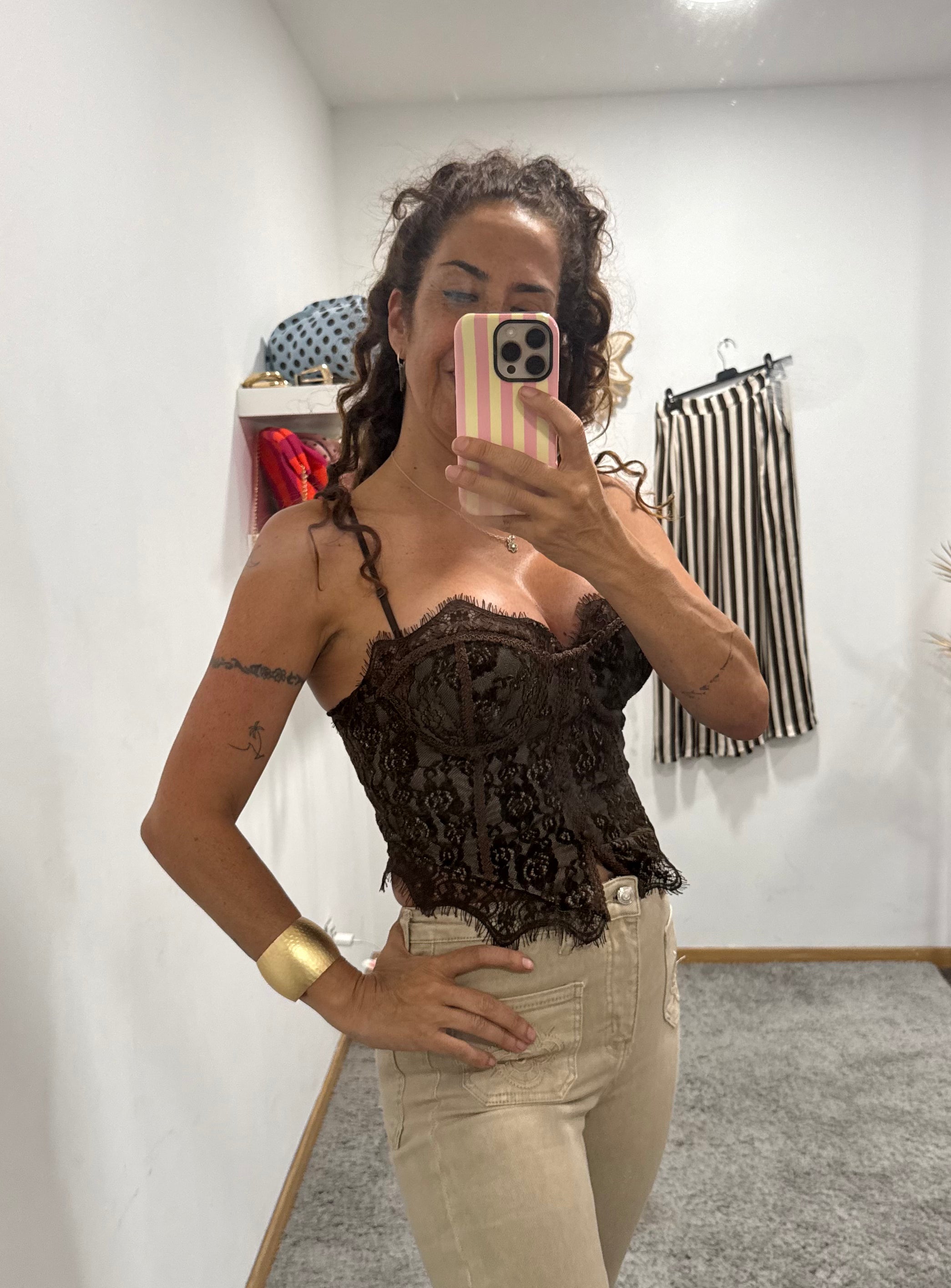 CORSET ENCAJE ROMANCE