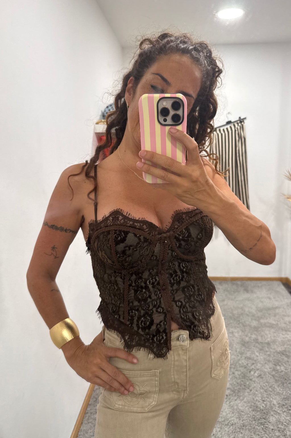 CORSET ENCAJE ROMANCE