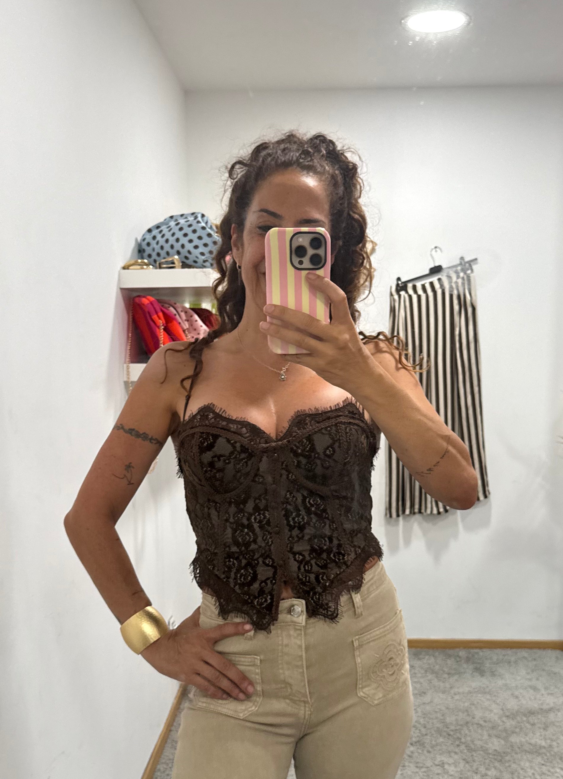 CORSET ENCAJE ROMANCE