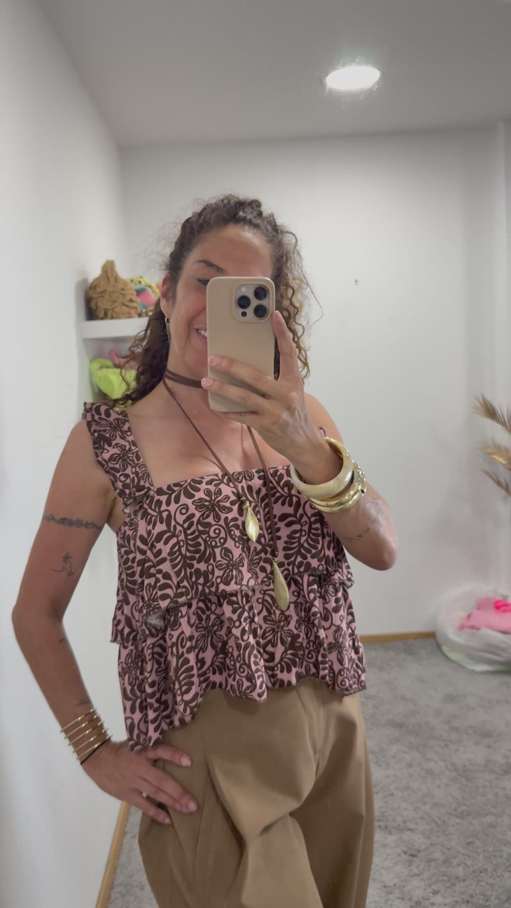 Top Volante Romantic
