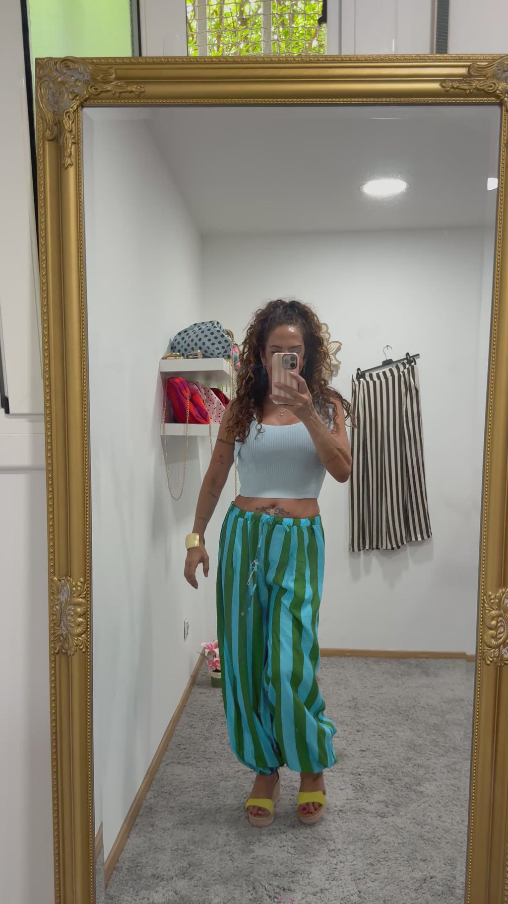 Pantalón Bombacho Rayas