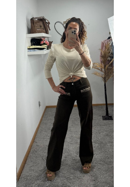 PANTALÓN CHOCOLATE BOHO