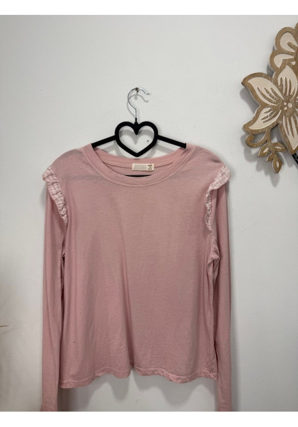 CAMISETA ROSA ROMÁNTICA