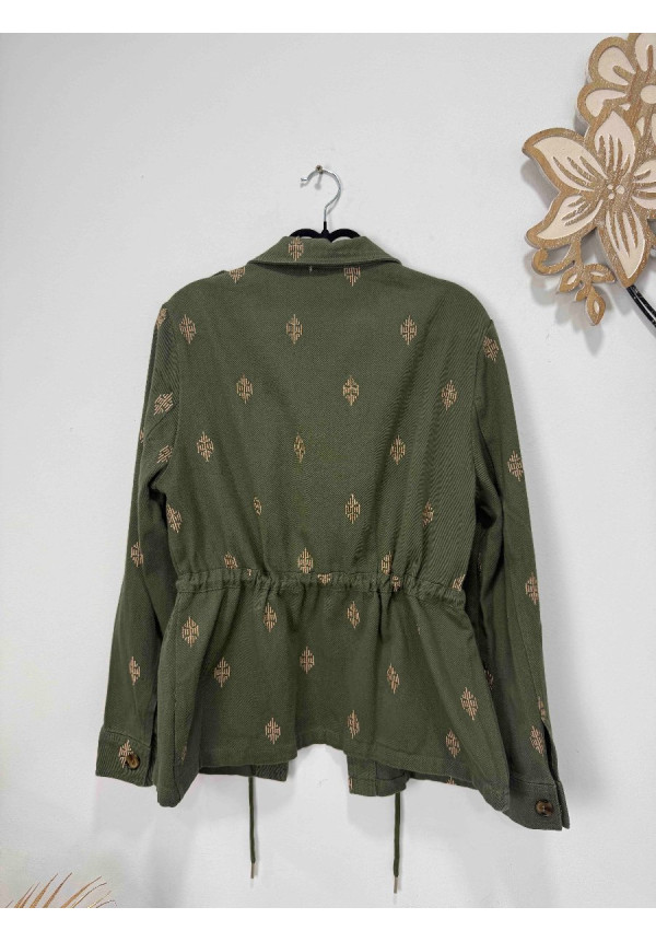 chaqueta tejido vaquero 