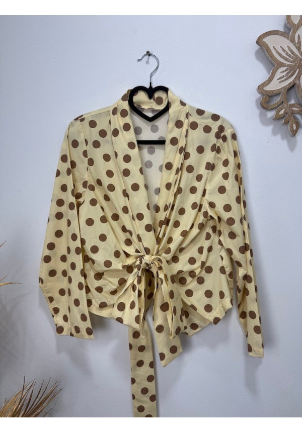 BLUSA VAINILLA LUNARES